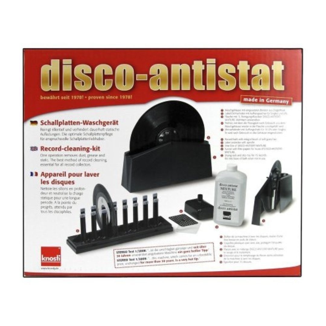 Knosti 1300001 Disco-Antistat-Schallplattenwaschmaschine Analogis Plattenspieler