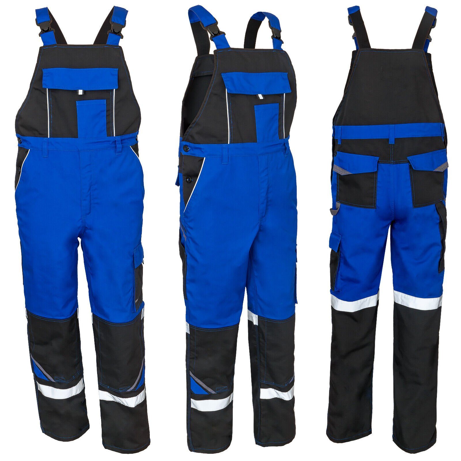 Artmas Arbeitslatzhose Arbeitslatzhose Berufshose Cargohose Warnhose Latzhose Reflektierend