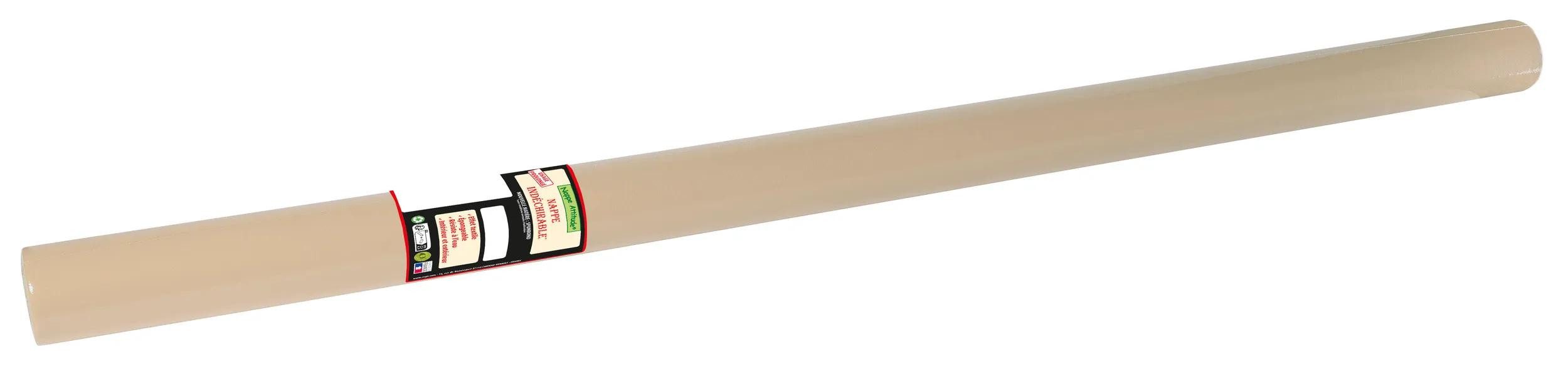 PROnappe Tischband 5x Tischdecke Rolle, Spunbond, reißfest 6x1,20m Schnurbraun RS021642I