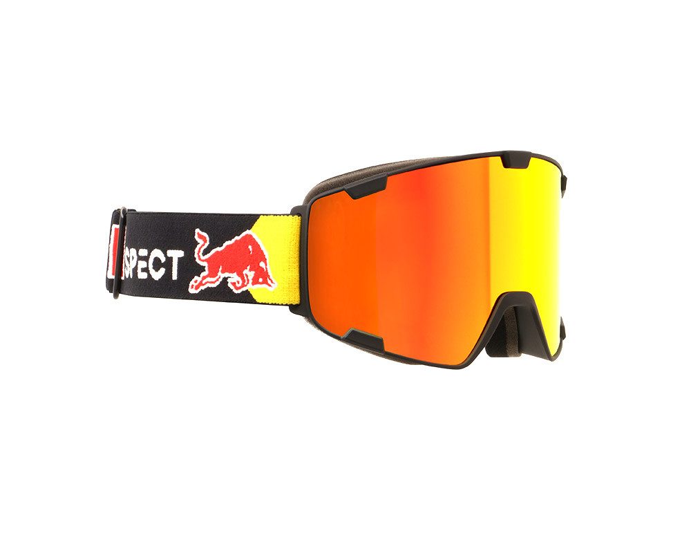 Red Bull SPECT Eyewear Skibrille Red Bull SPECT Skibrille PARK-20RE2, Schwarz/Braun/Rot, UV400
