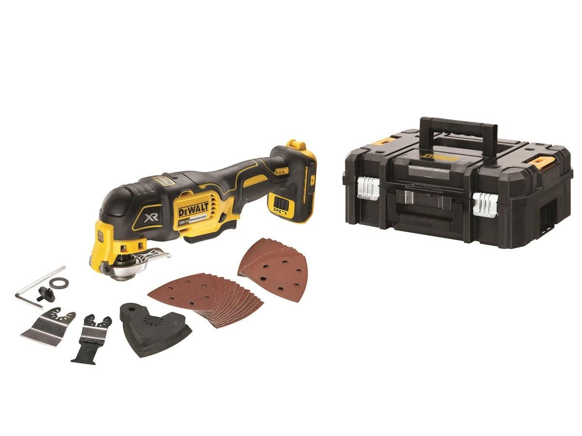 DeWalt Akku-Multifunktionswerkzeug DCS356NT 18V, 18 V, Set, ohne Akku und Ladegerät