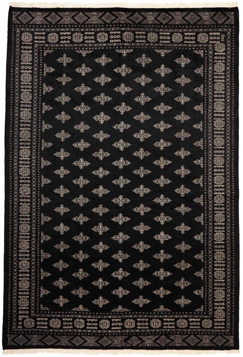 Orientteppich Pakistan Buchara 2ply 202x293 Handgeknüpfter Orientteppich, Nain Trading, rechteckig, Höhe: 8 mm | Kurzflor-Teppiche