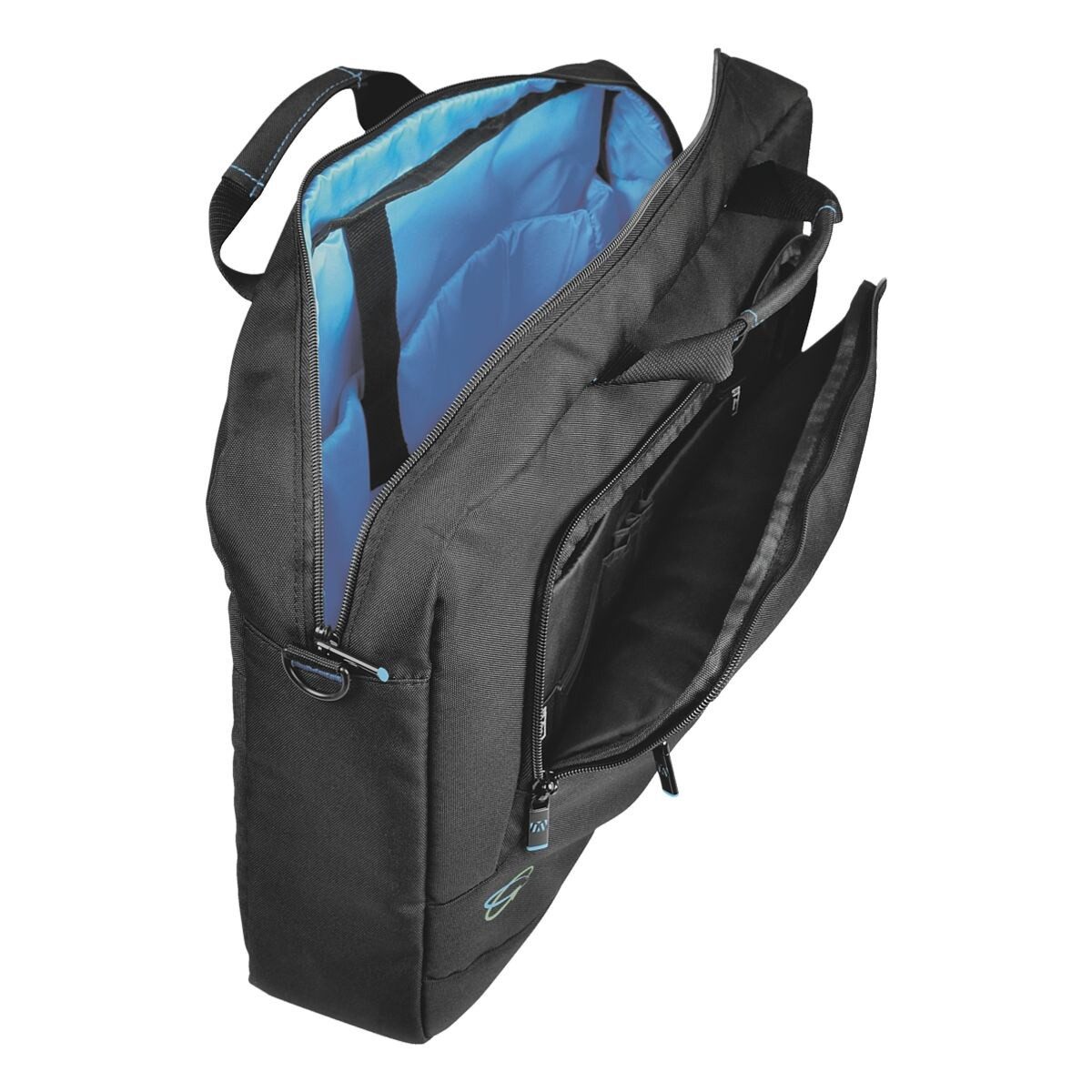 MONOLITH Laptoptasche Blue Line, 17,2", aus Recycling-Material