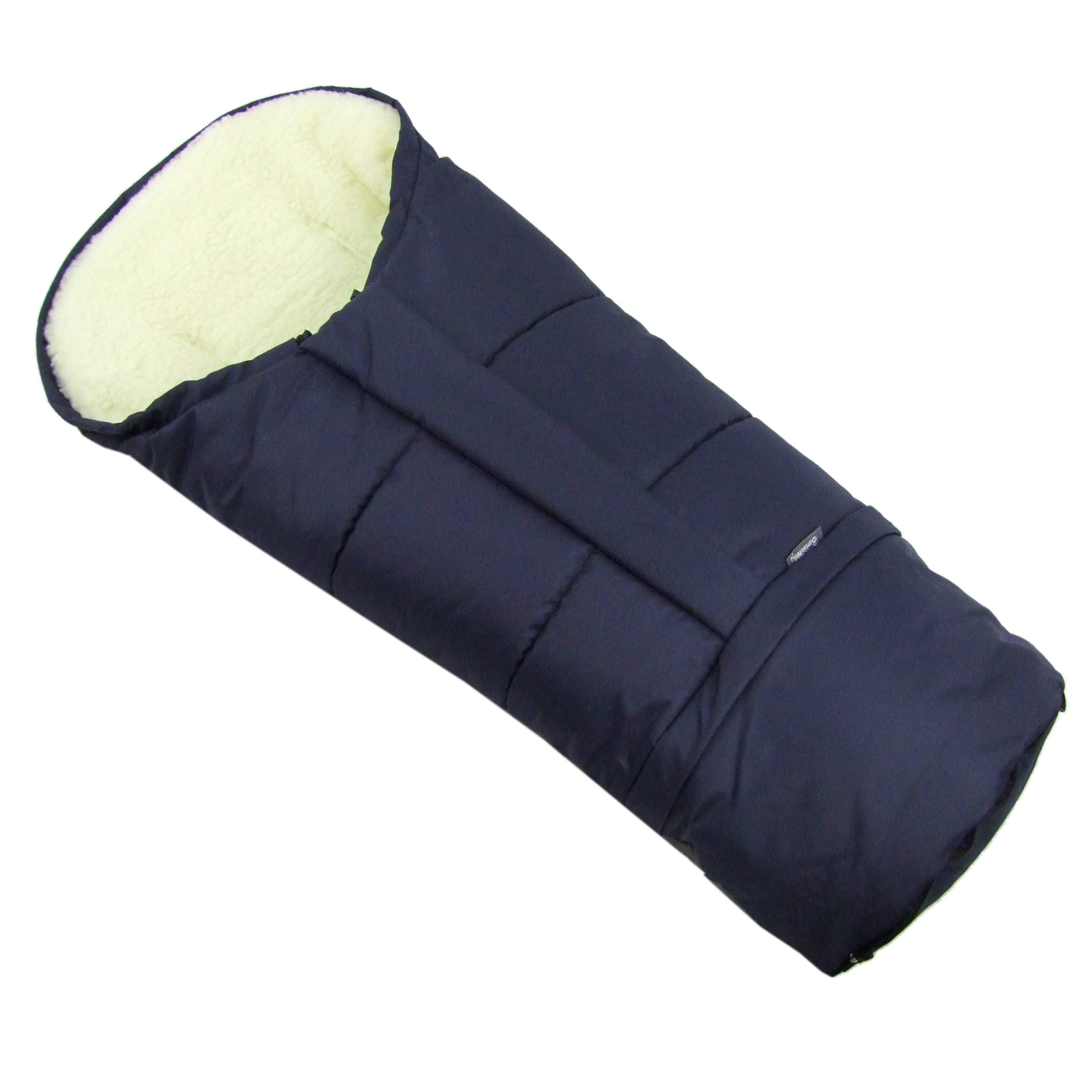 Fußsack Winterfußsack Fußsack für Kinderwagen Buggy mumienform Wolle UNI