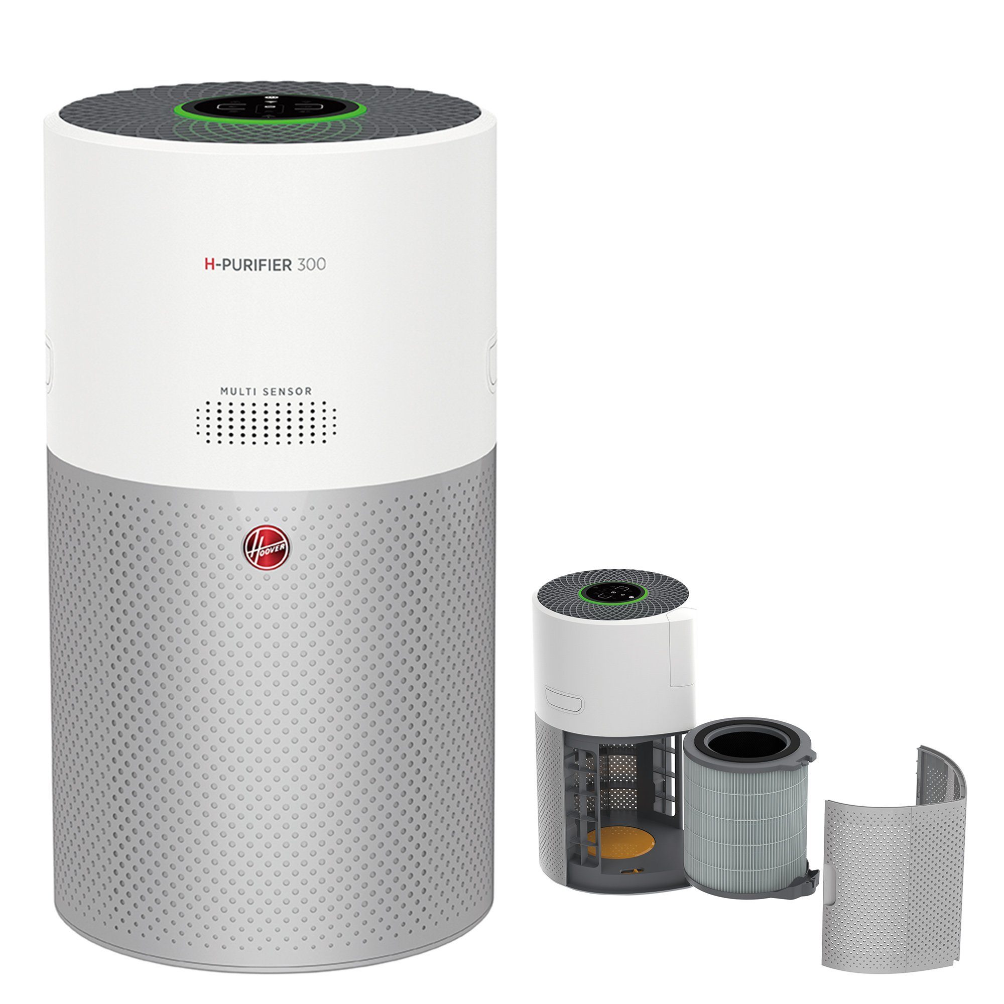 Hoover Luftreiniger HHP30C 011, für 100 m² Räume, Multi Sensoren System