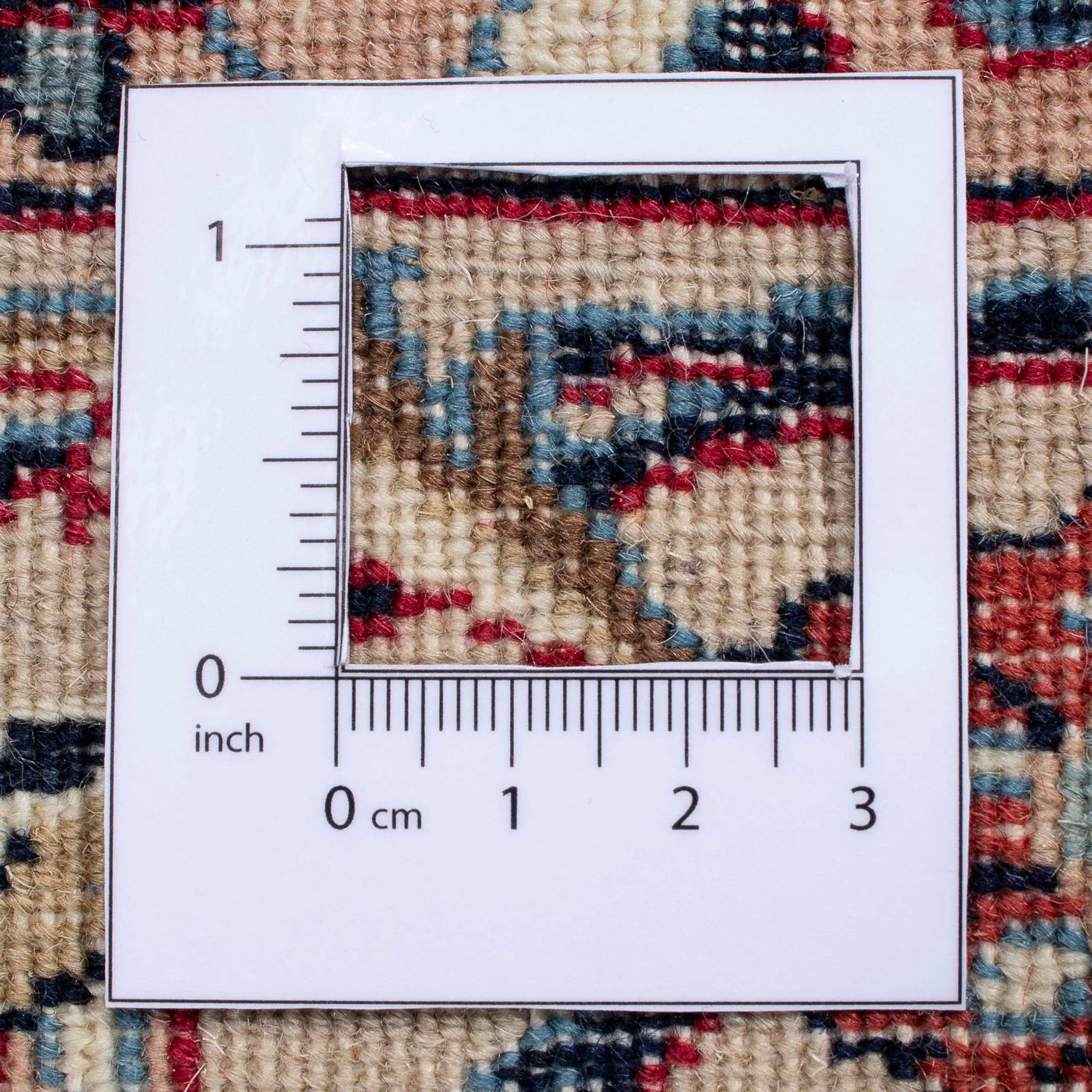 Zertifikat rechteckig, - - 290 morgenland, Wohnzimmer, Höhe: Orientteppich beige, x cm Einzelstück Perser Classic 10 mm, mit 200 - Handgeknüpft,