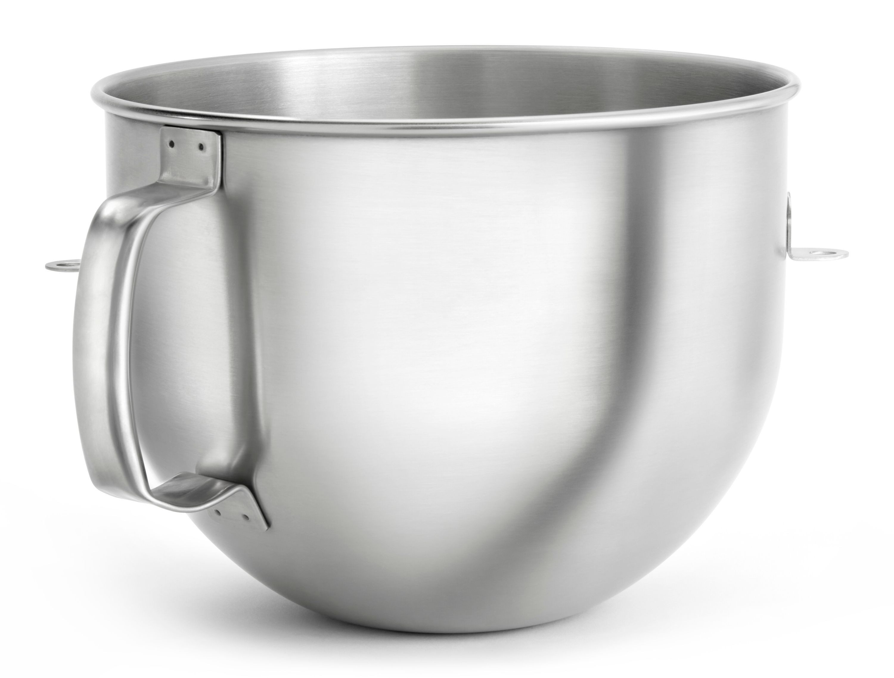 KitchenAid Küchenmaschinenschüssel KitchenAid 6,6L Edelstahlschüssel mit geschlossenem Griff 5KSMB70