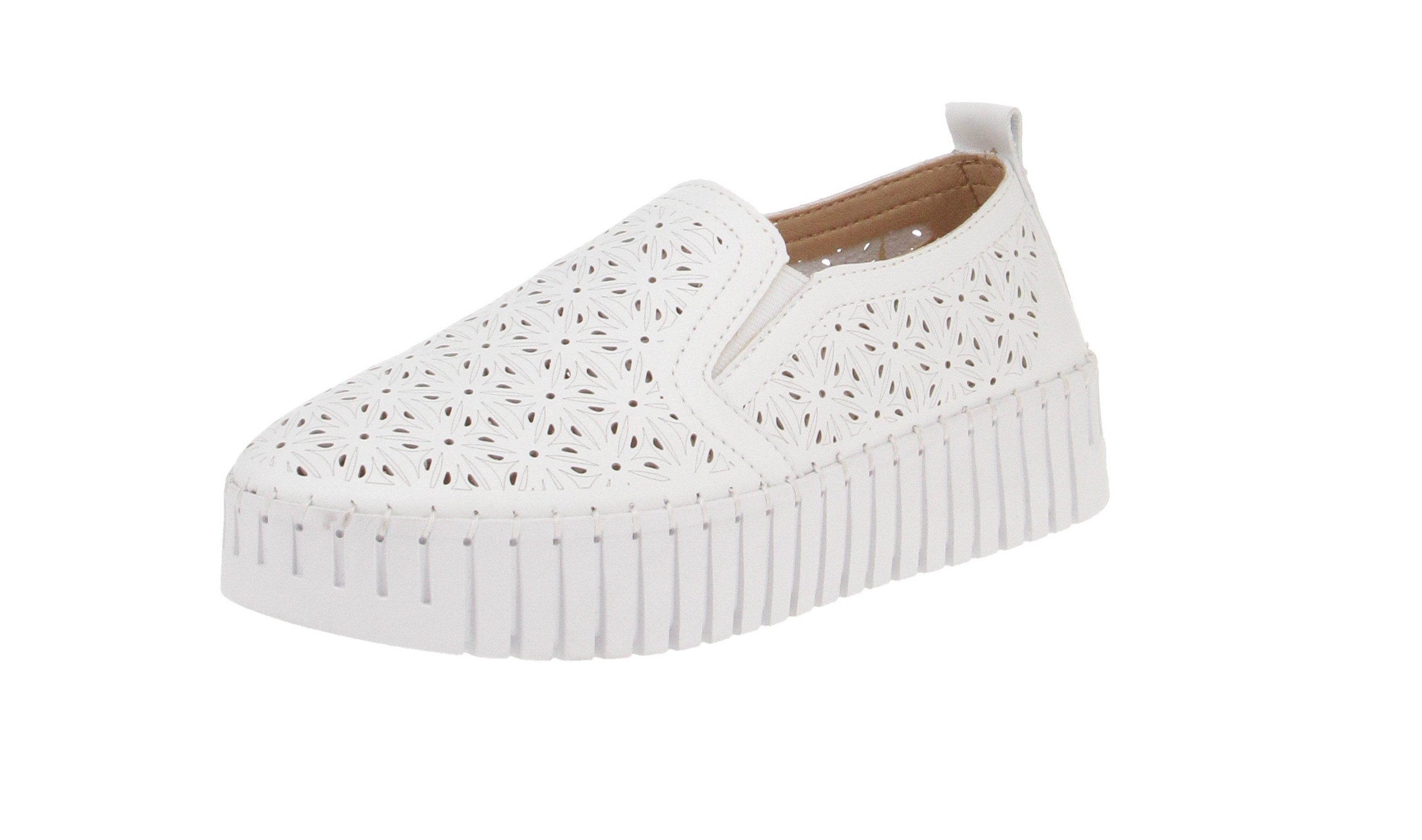 BERNIE MEV Bernie Mev TW Fern - Damen Schuhe Sneaker - White Sneaker