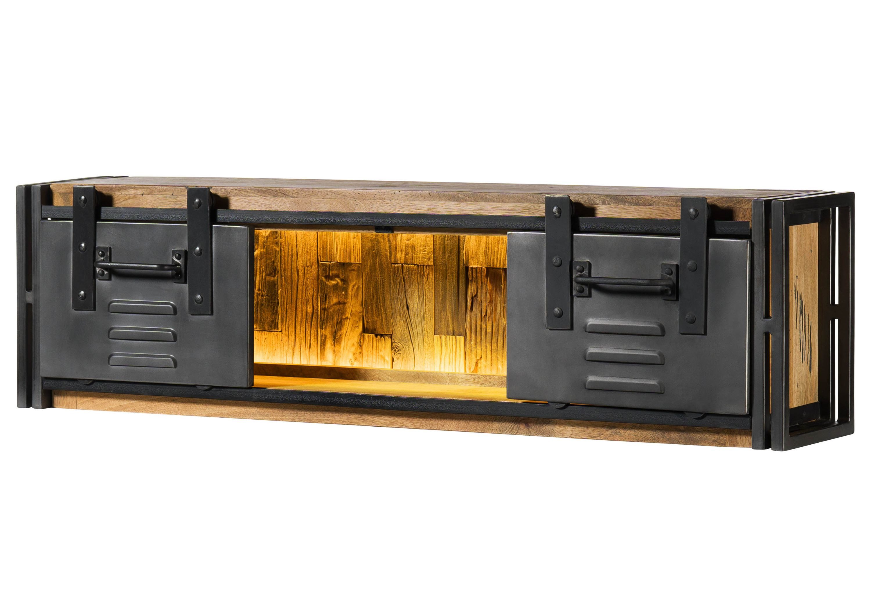 Massivmoebel24 Wandregal, 1-tlg. günstig online kaufen