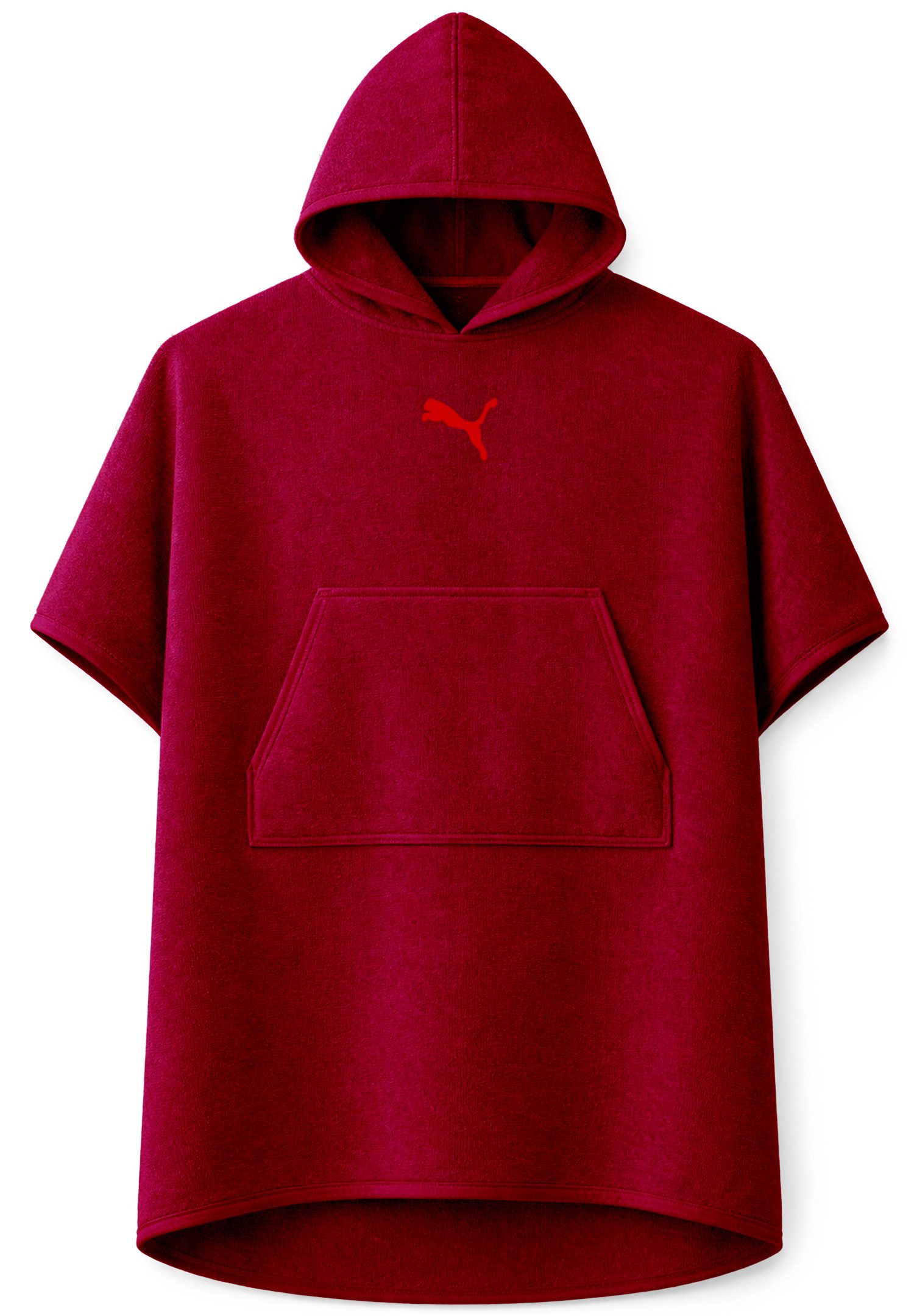 PUMA Bademantel TEAMADDITIONS PONCHO, Baumwolle
