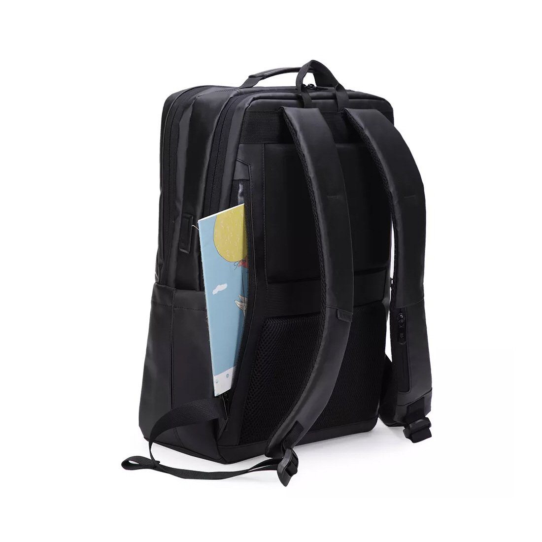 SHG Notebookrucksack Businessrucksack Schulrucksack wasserfest (blau), Cityrucksack Backpack Laptoprucksack 15,6"