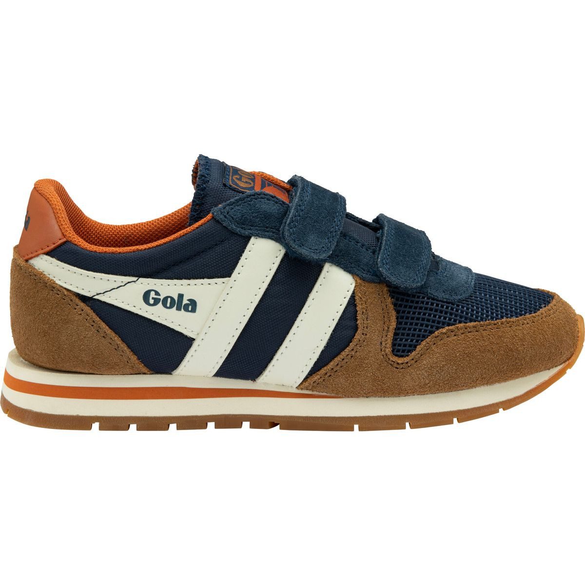 Gola Daytona Strap Sneaker Kids Outdoorschuh Vielseitige und bequeme Sneaker für Kinder im Vintage-Stil mit