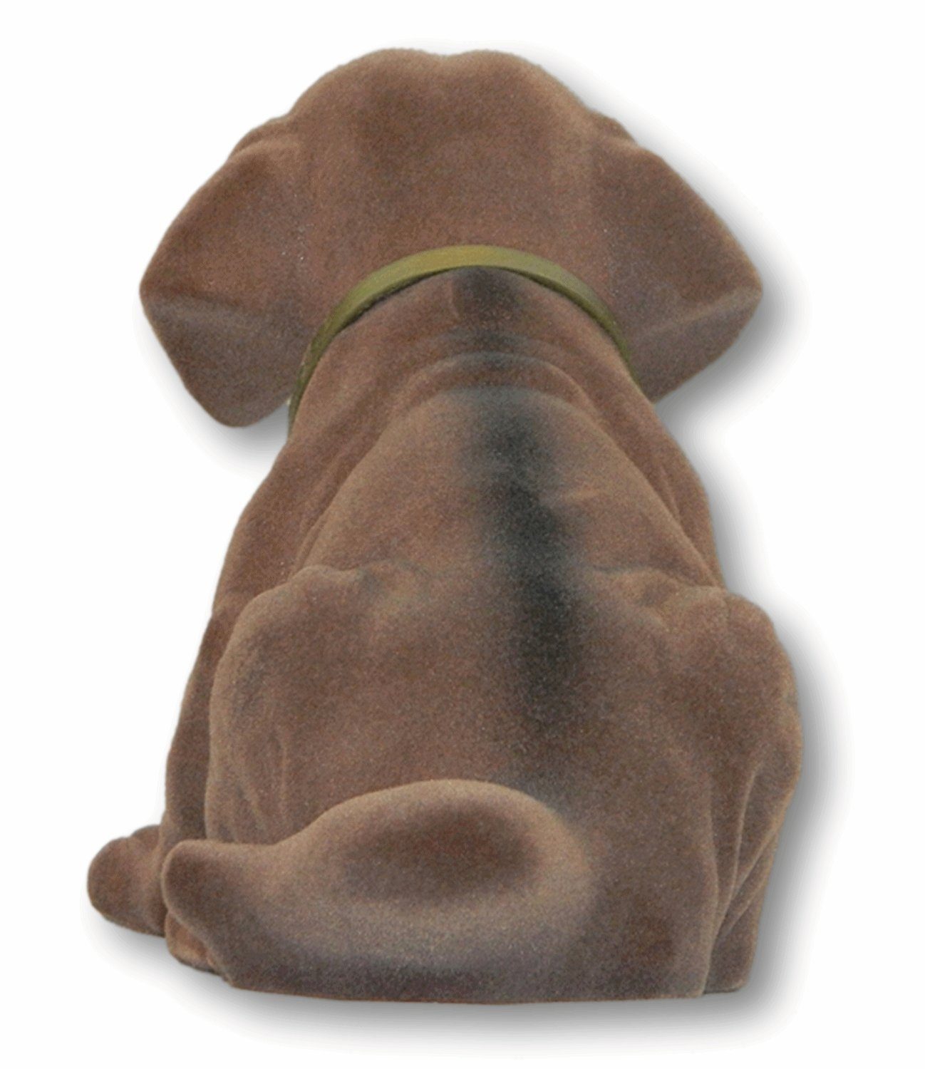 Rakso Oskar Schneider GmbH Dekofigur Wackel Dackel Hund Dackel Wackelfigur H 18 cm groß mit Wackelkopf