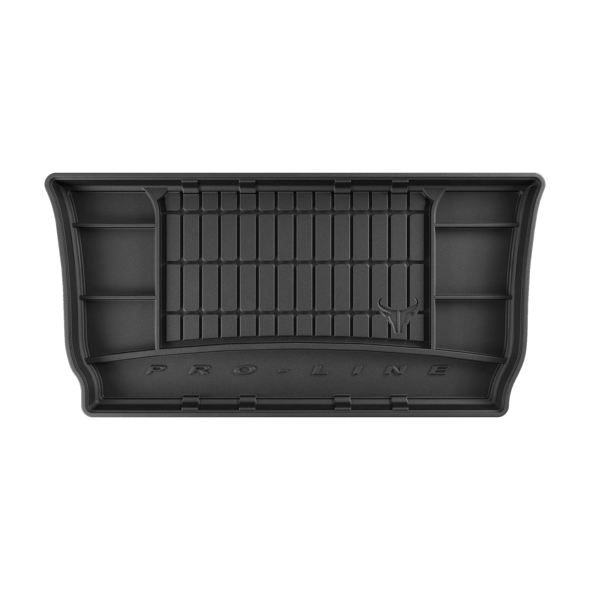 OMAC Kofferraummatte Gummi Kofferraumwanne für Smart Fortwo 2014-2020 Laderaumwanne Schwarz (1 St), für Smart Fortwo 2014-2020 Smart Fortwo 2014-2020, Einfache Installation,Antirutsch,Leicht zu reinigen,Leichtgewicht