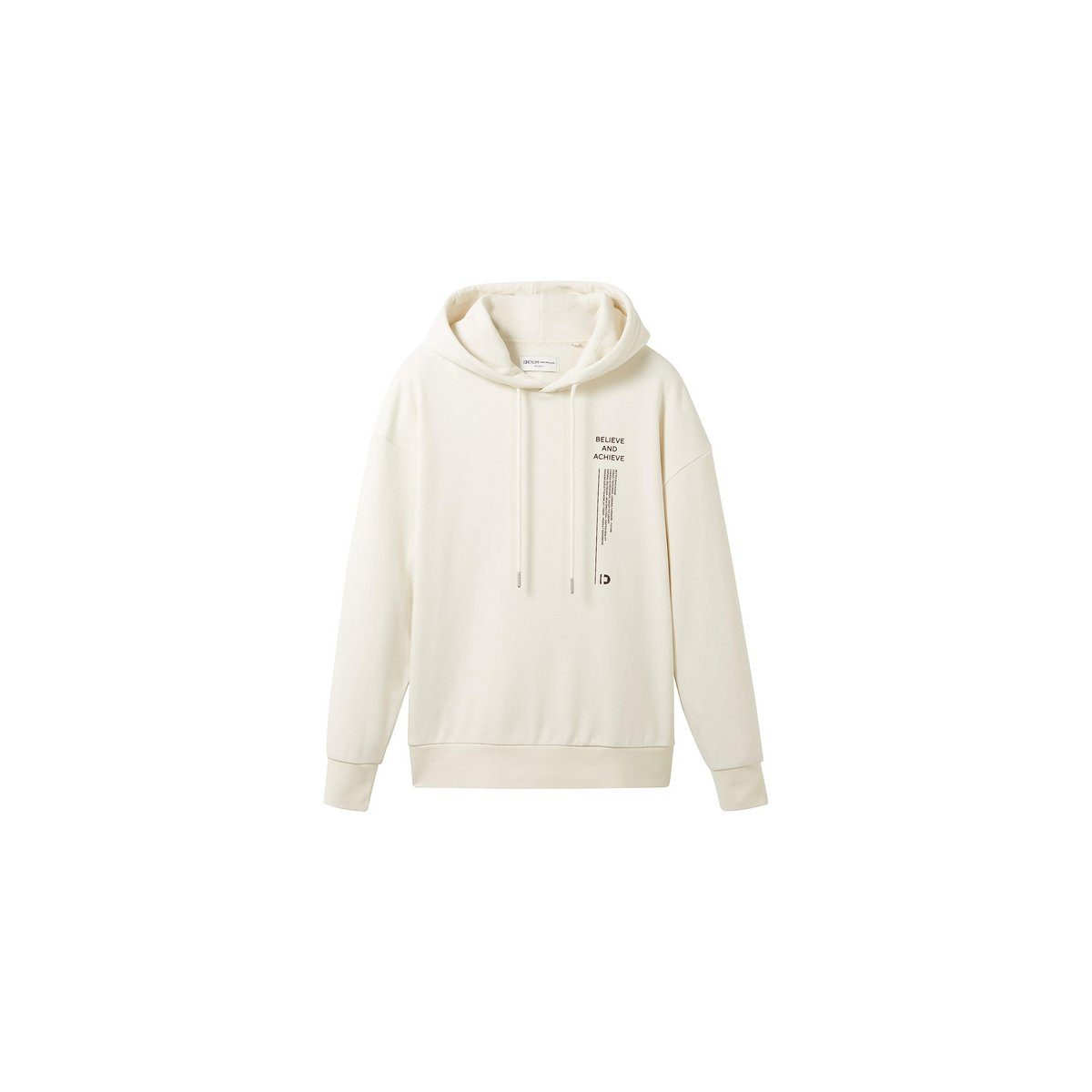 weiß white TOM wool (1-tlg) Sweatshirt TAILOR