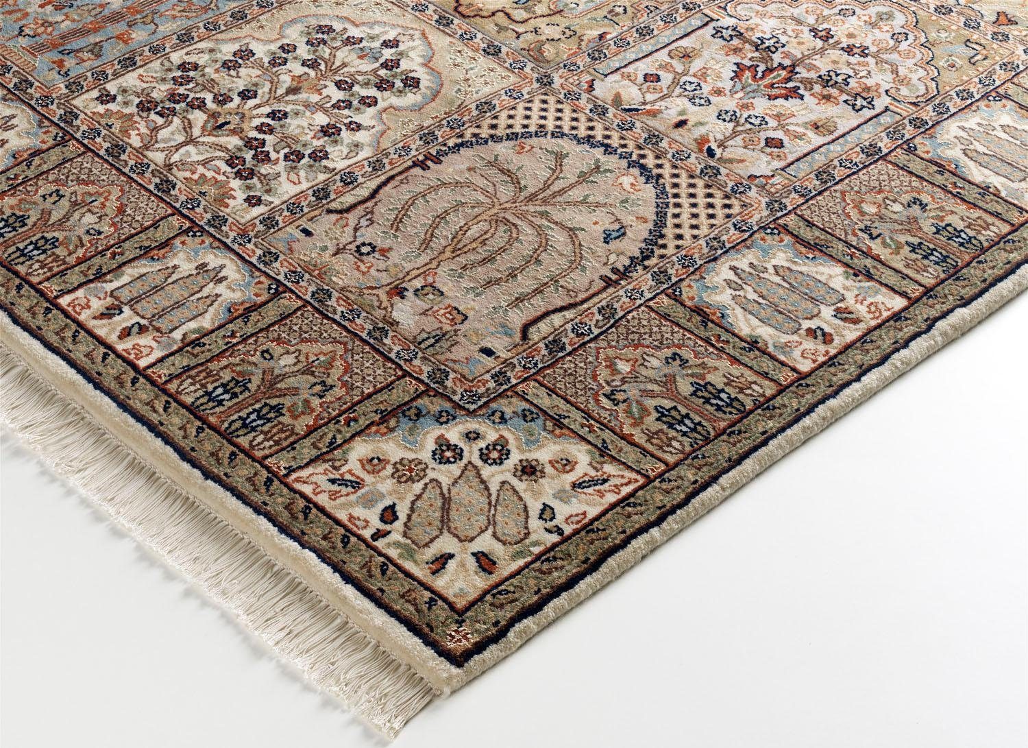 OCI DIE TEPPICHMARKE Orientteppich Sonam Bakhtyari, rechteckig, Höhe: 6 mm, hochwertig handgeknüpft, mit Fransen, Wohnzimmer