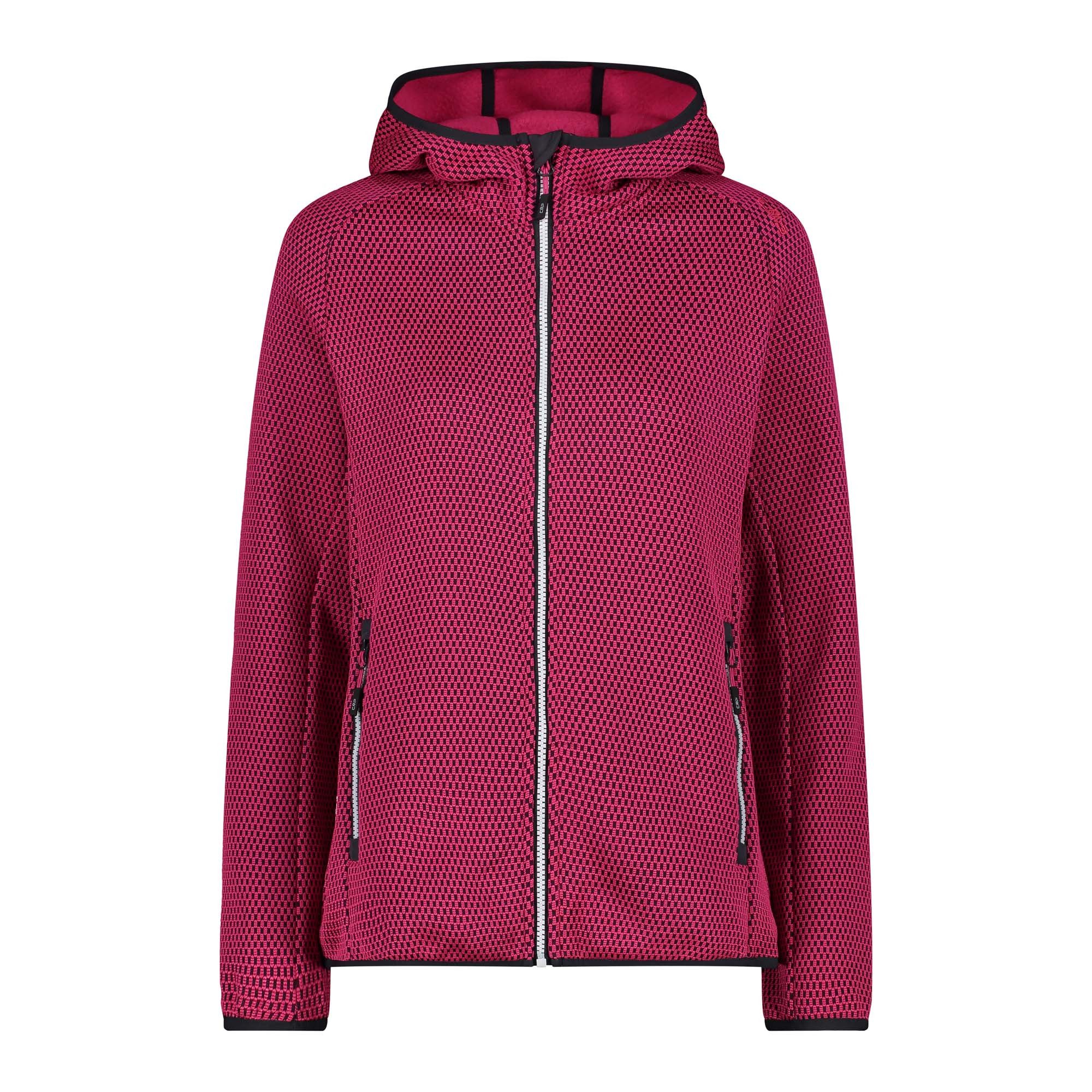 Fleecejacke CMP Damen Fleecejacke Woman Jacket Fix Hood 32H1926