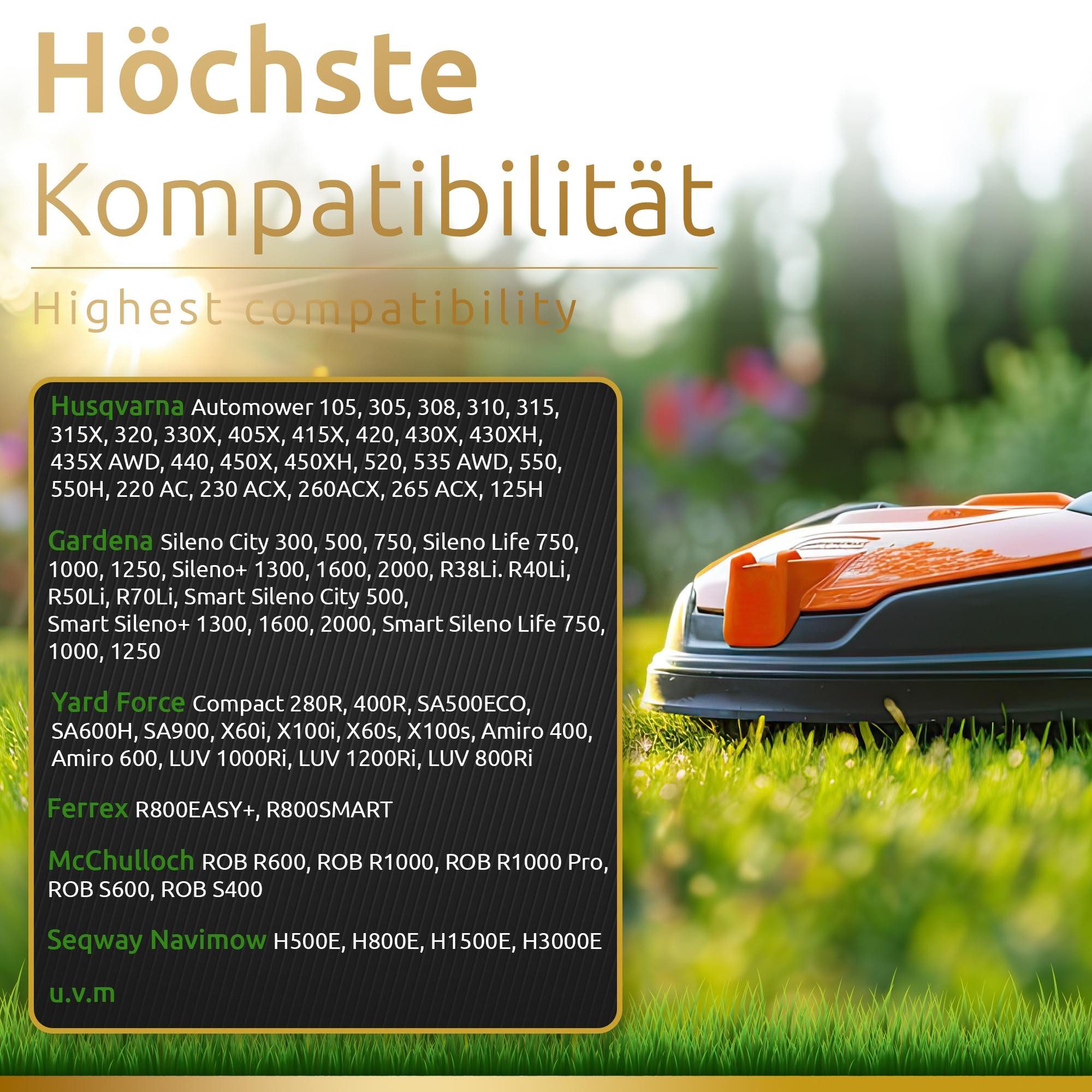 ECENCE Mährobotermesser Ersatz-Messer Klingen Titan 18 günstig online kaufen