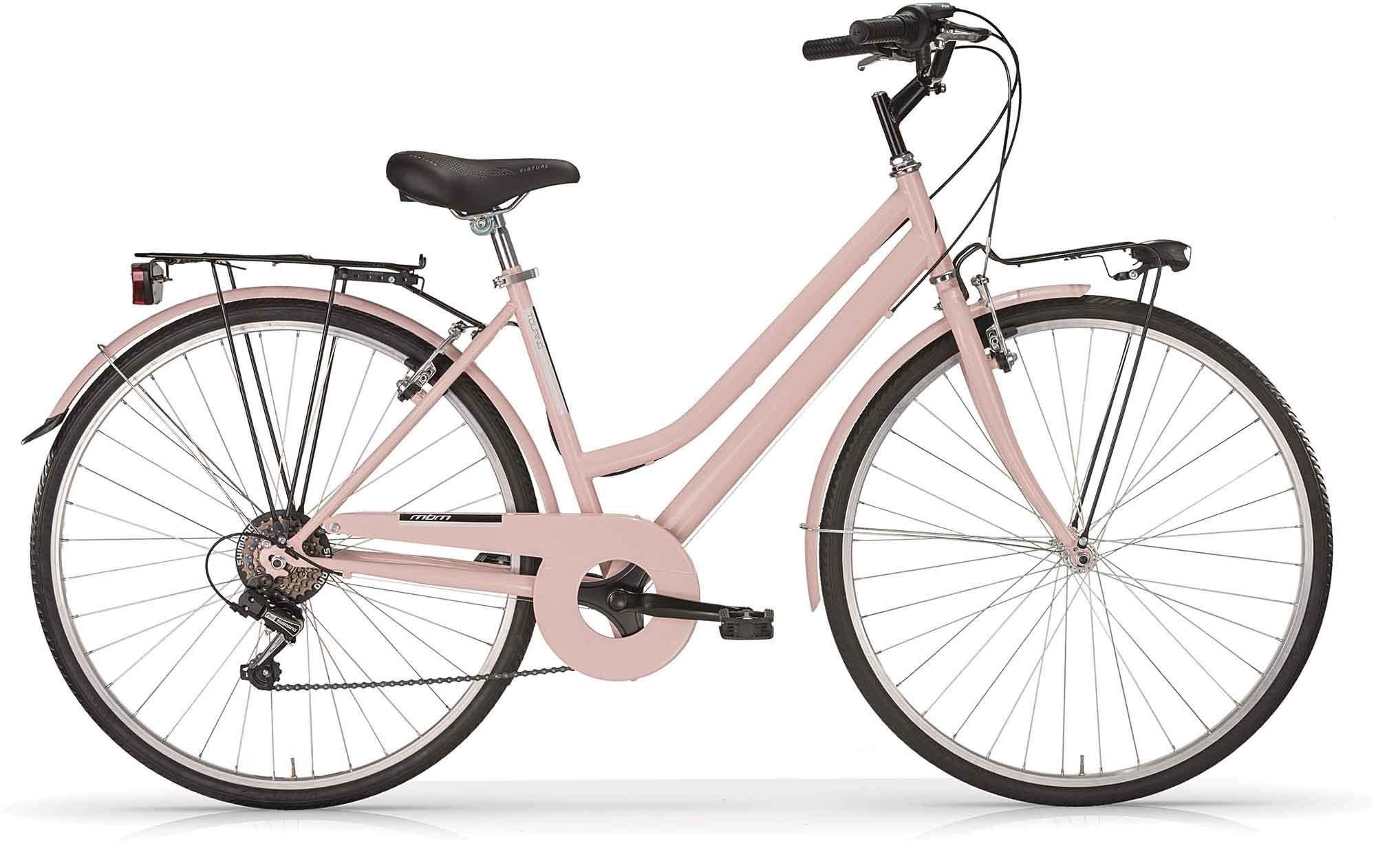 MBM Trekkingrad Touring, 6 Gang Shimano TY 21 Schaltwerk, Kettenschaltung, für Damen, Kettenschaltung