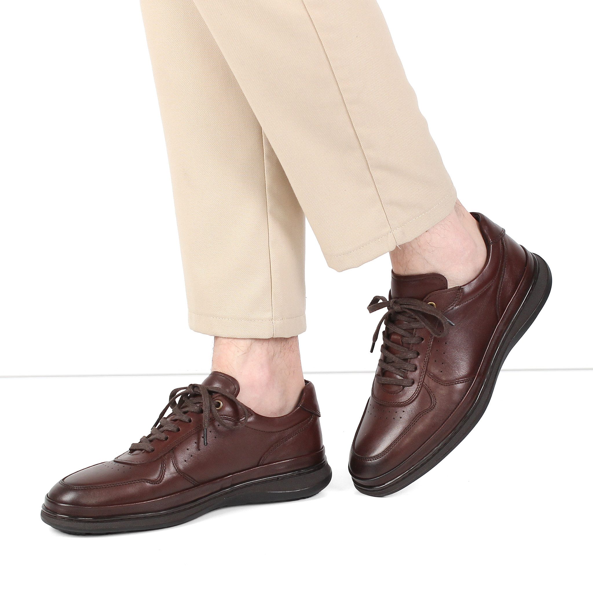 Celal Gültekin 550-4764 Schnürschuh Braun, sportlicher günstig online kaufen