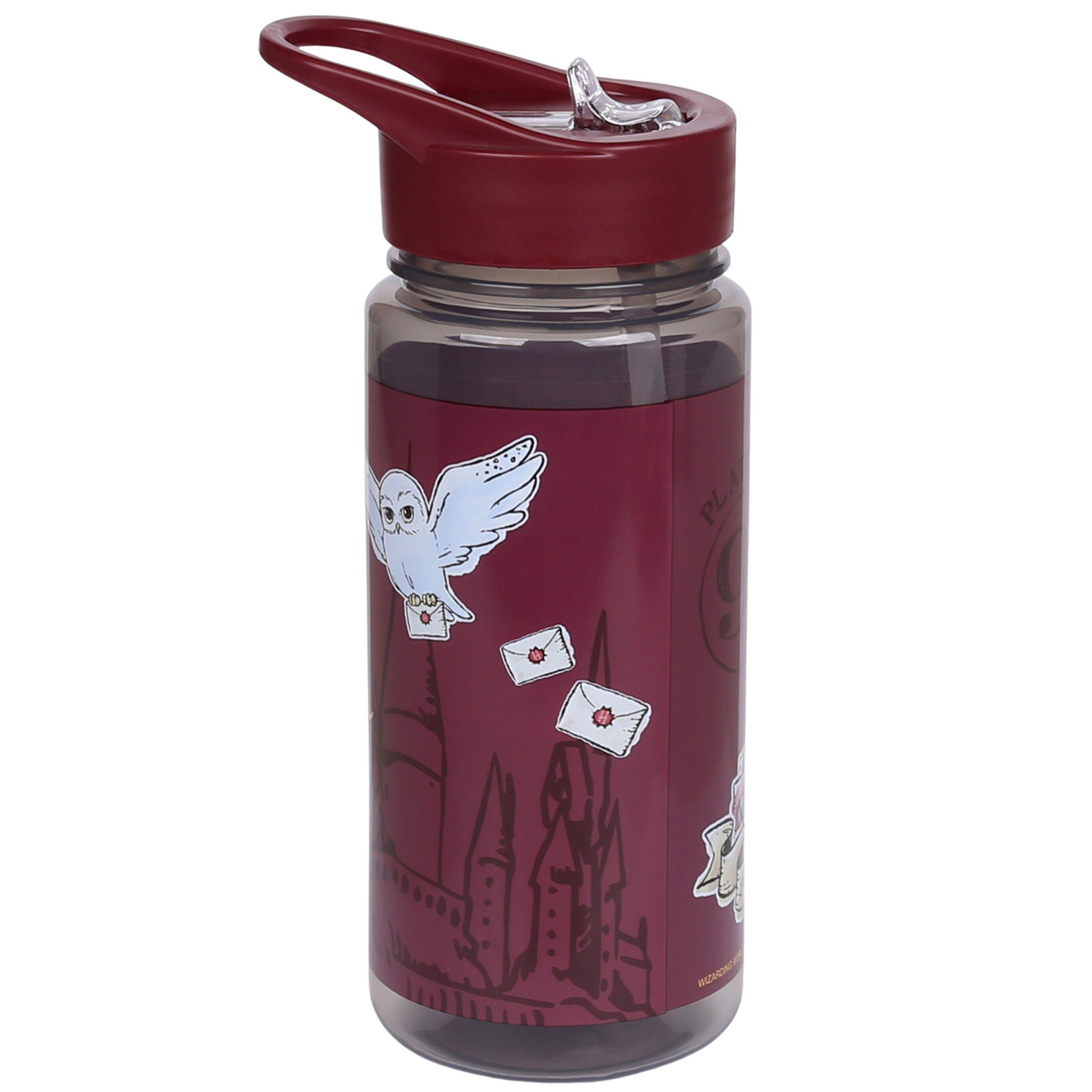 Sarcia.eu Trinkflasche Harry Potter Hedwig Flasche mit Mundstück und Griff, Bidon