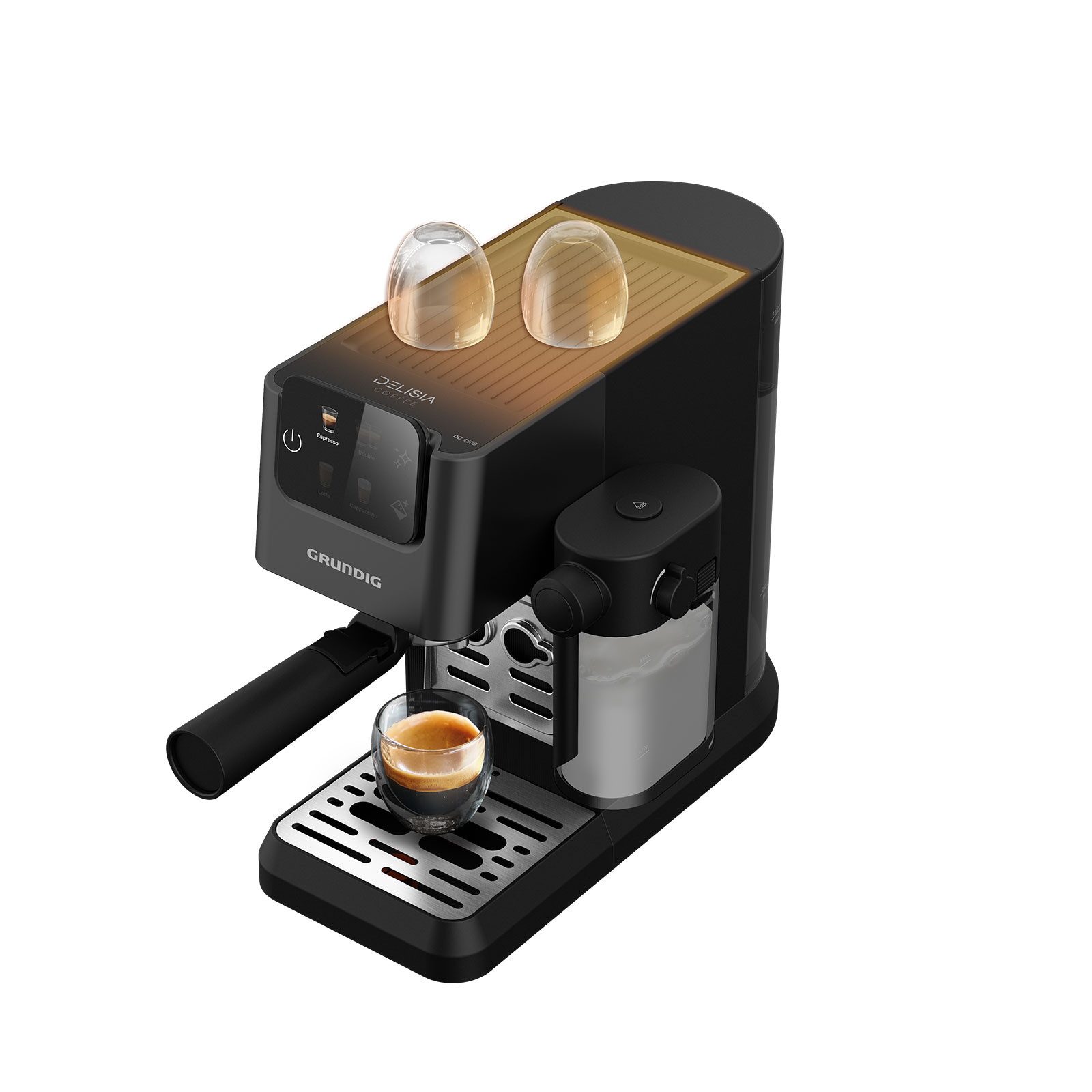 Grundig Siebträgermaschine KSM 5330, Siebträger-Espressomaschine – Bild 3 von 5