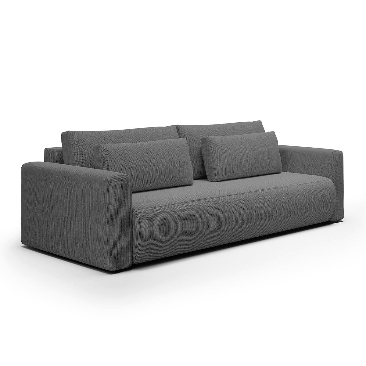 Petits-meubles 3-Sitzer Evy, mit Schlaffunktion und Bettkasten