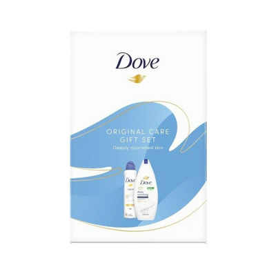 Unilever Deo-Zerstäuber Dove Original Care Geschenkset (Duschgel 250ml+Deo Spray 150ml)