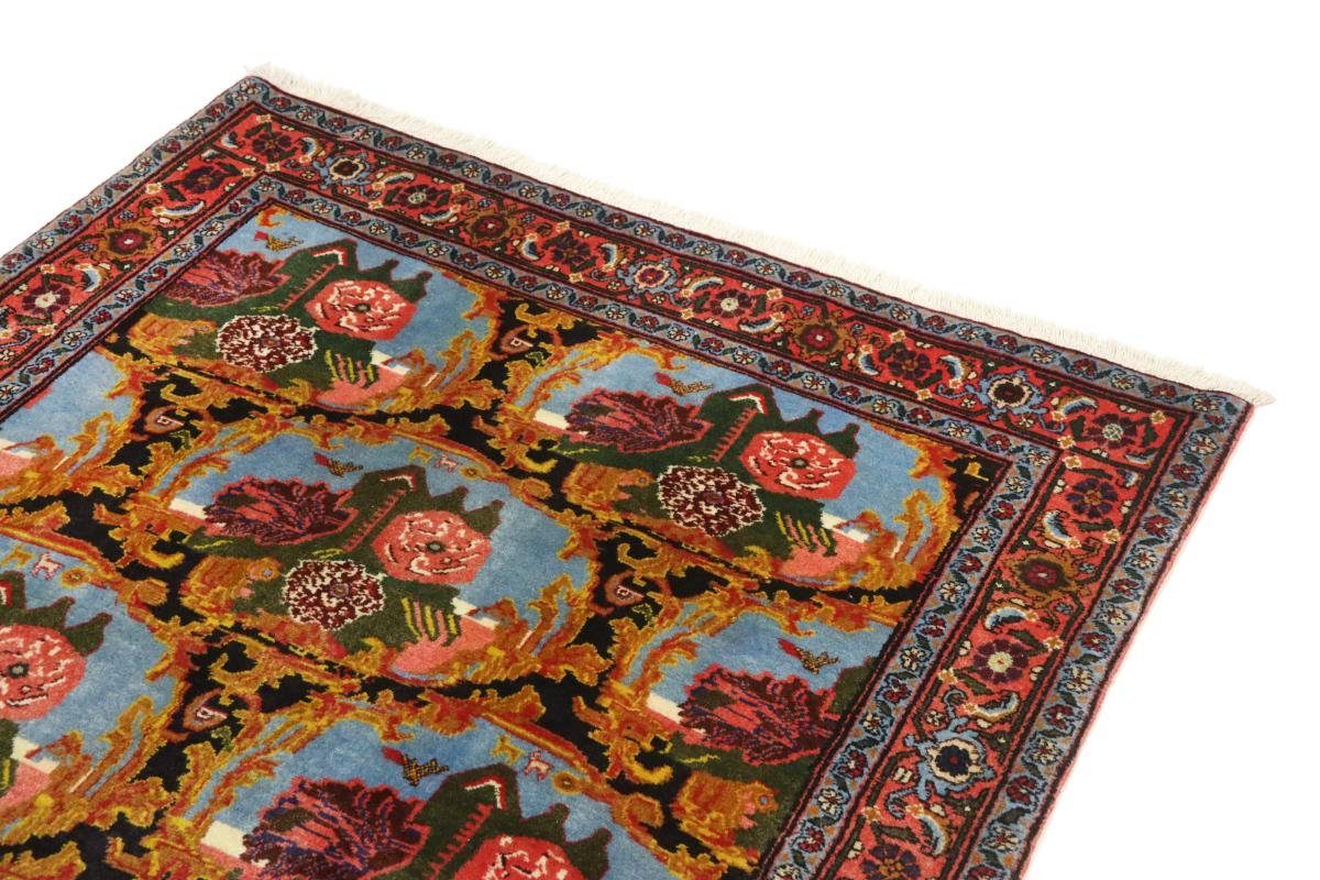 Orientteppich Sanandaj 129x150 Handgeknüpfter Orientteppich Höhe: Perserteppich, 12 rechteckig, Nain mm Trading, 