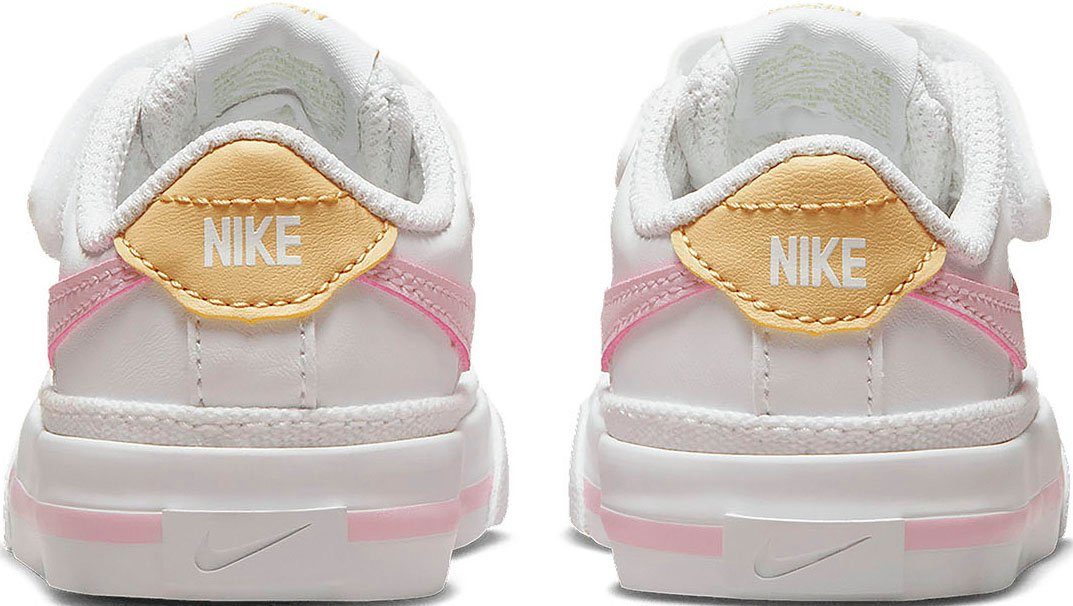 Sneaker (TD) LEGACY Nike COURT Sportswear WHITE-PINK-FOAM-SESAME-HONEYDEW