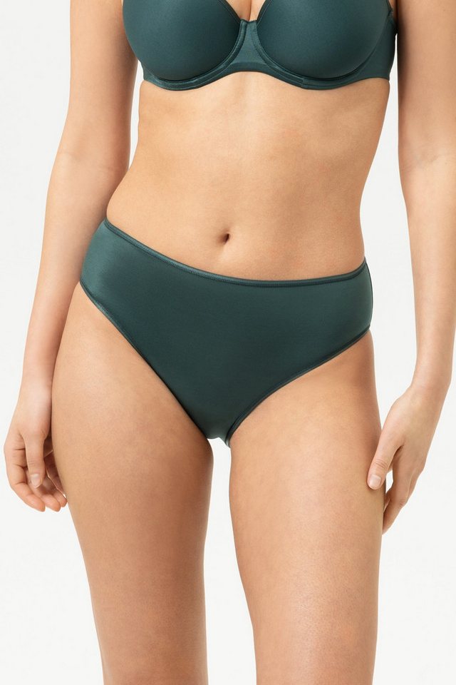 Mey Hipster Mey Damen American Pants Serie Joan Uni (1-St., 1) Taillensitz, luxuriöser Glanz, Single Jersey, pflegeleicht