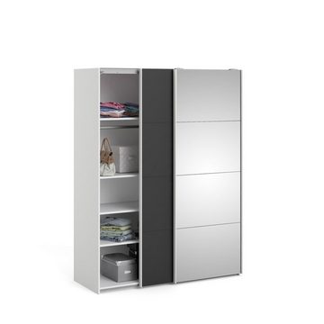 ebuy24 Kleiderschrank Veto Schiebetürenschrank B150 cm 1 Tür und 1 Spie