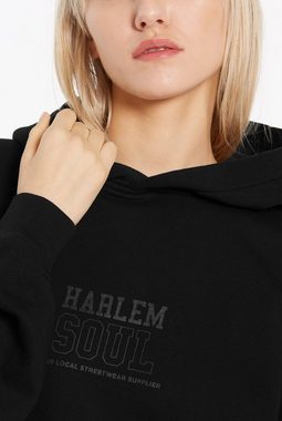 Harlem Soul Kapuzensweatshirt mit Baumwolle
