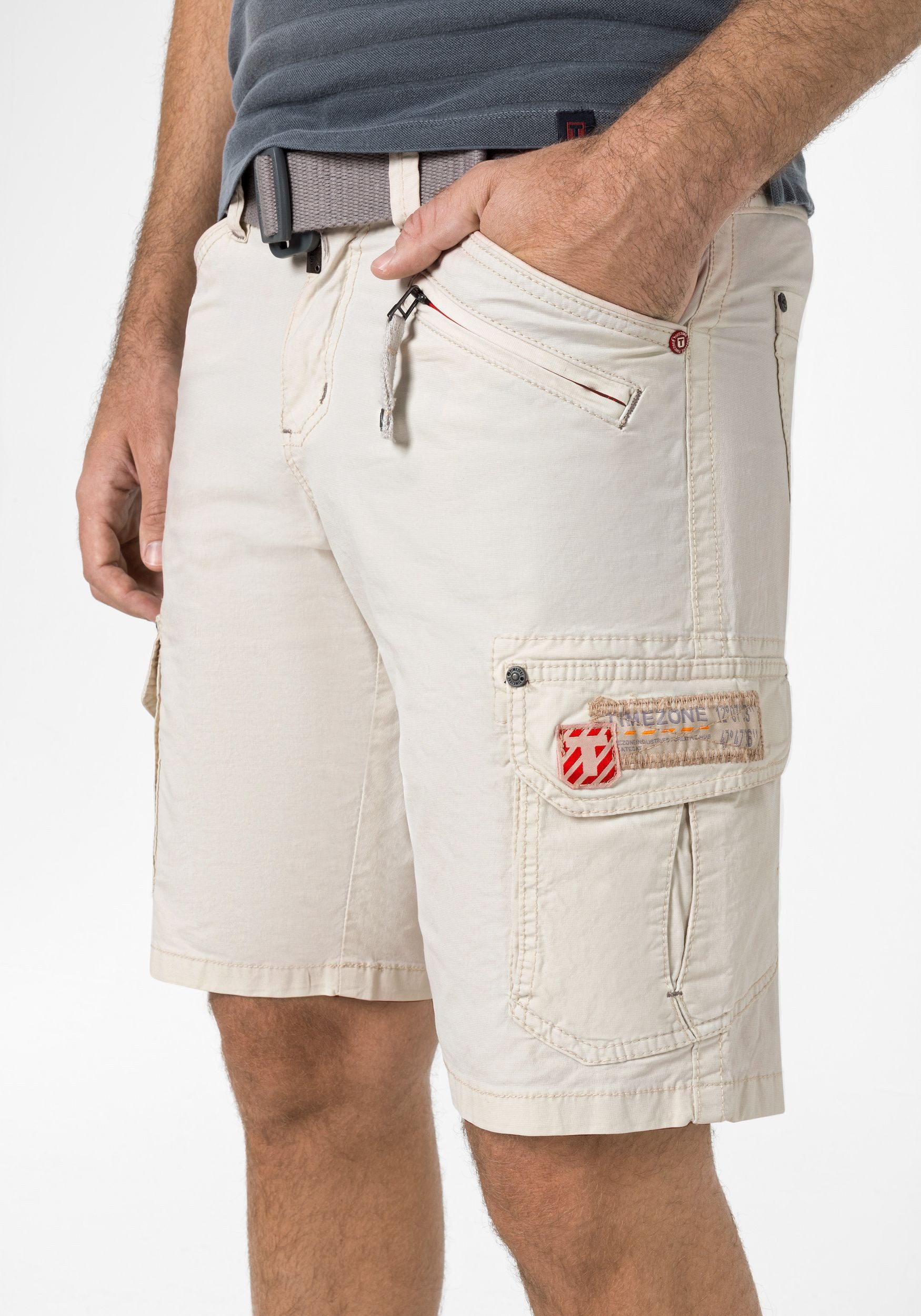 TIMEZONE Cargoshorts Kurzes Design Cargo Regular Mid Waist Pants Regular RykerTZ Short