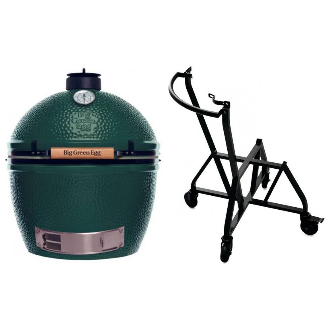 Big Green Egg Holzkohlegrill Big Green Egg XLarge inkl. Nest