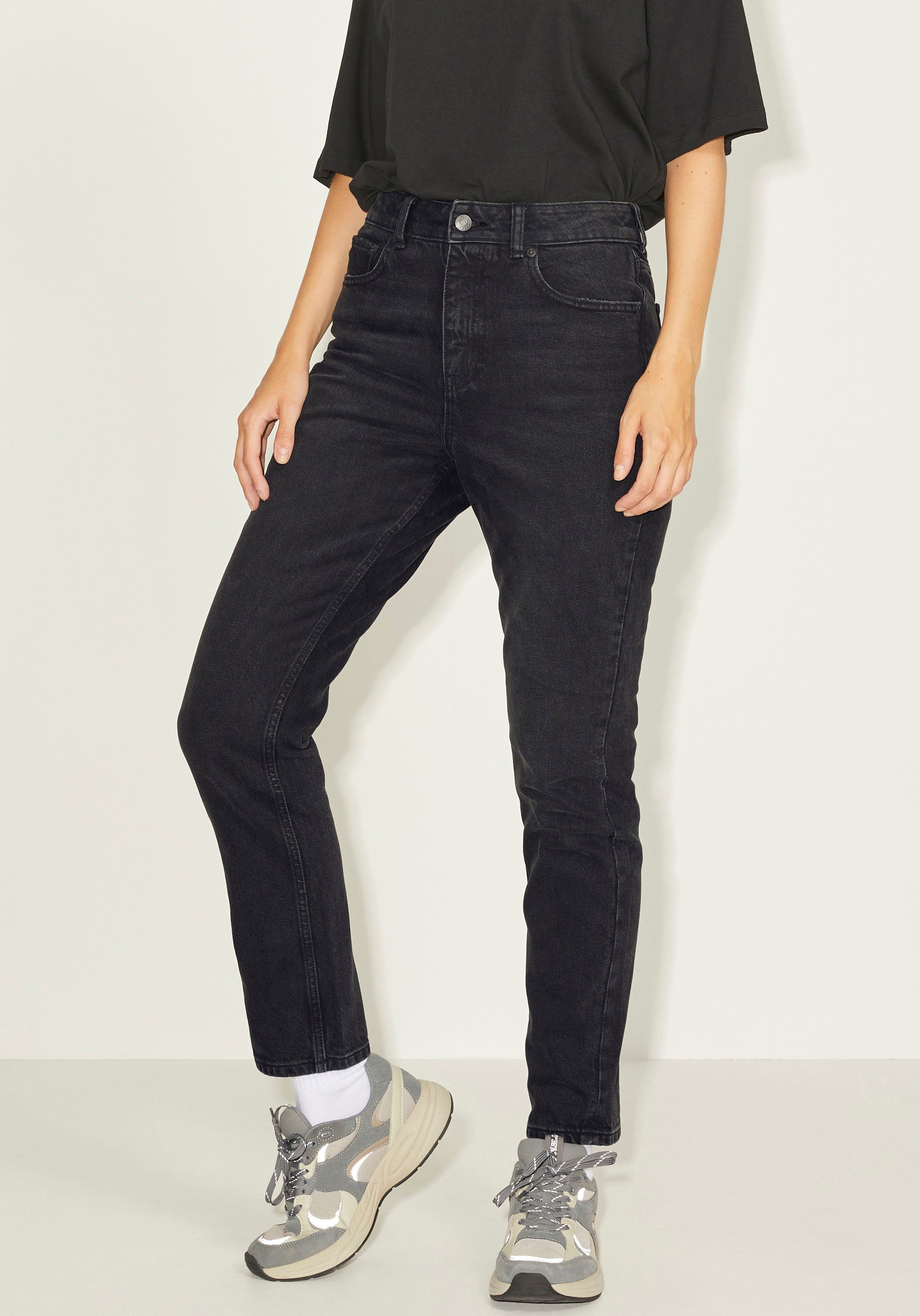 JJXX Slim-fit-Jeans JXBERLIN mit mehr Mit etwas Komfort Stretch High-Waist, für extra