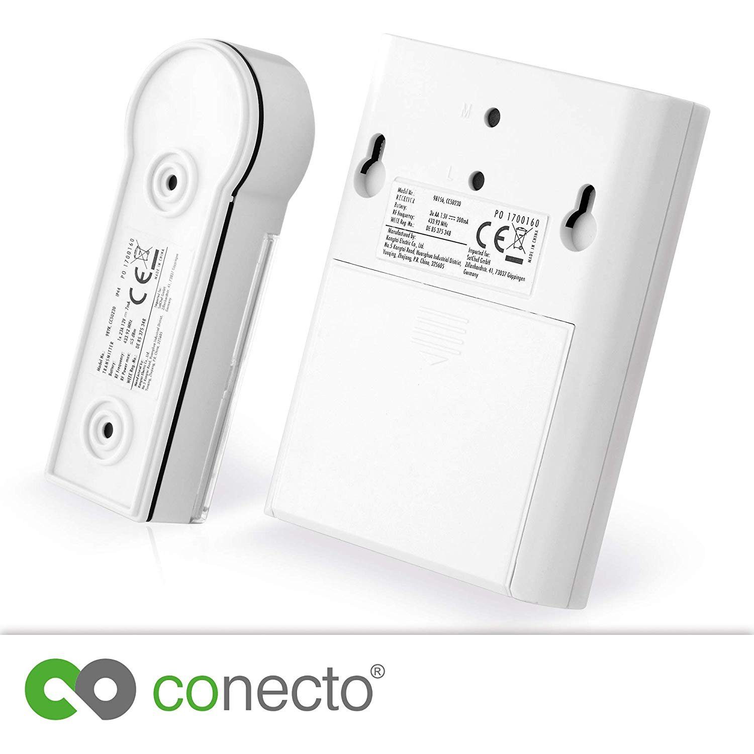 conecto Türklingel-Set conecto CC50230 Funktürklingel Türklingel Funkklingel - Set inkl.