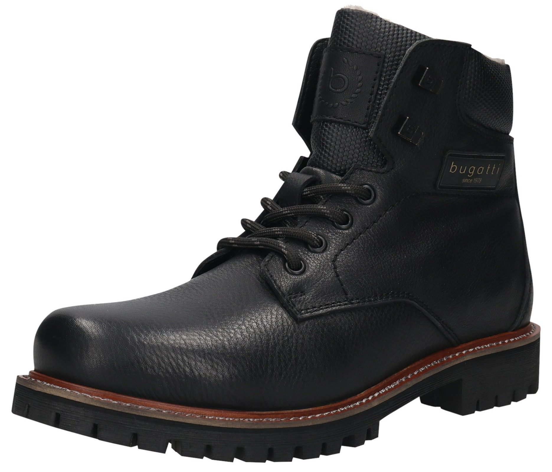 bugatti 321-AUH50-1000 1000 Black Stiefelette