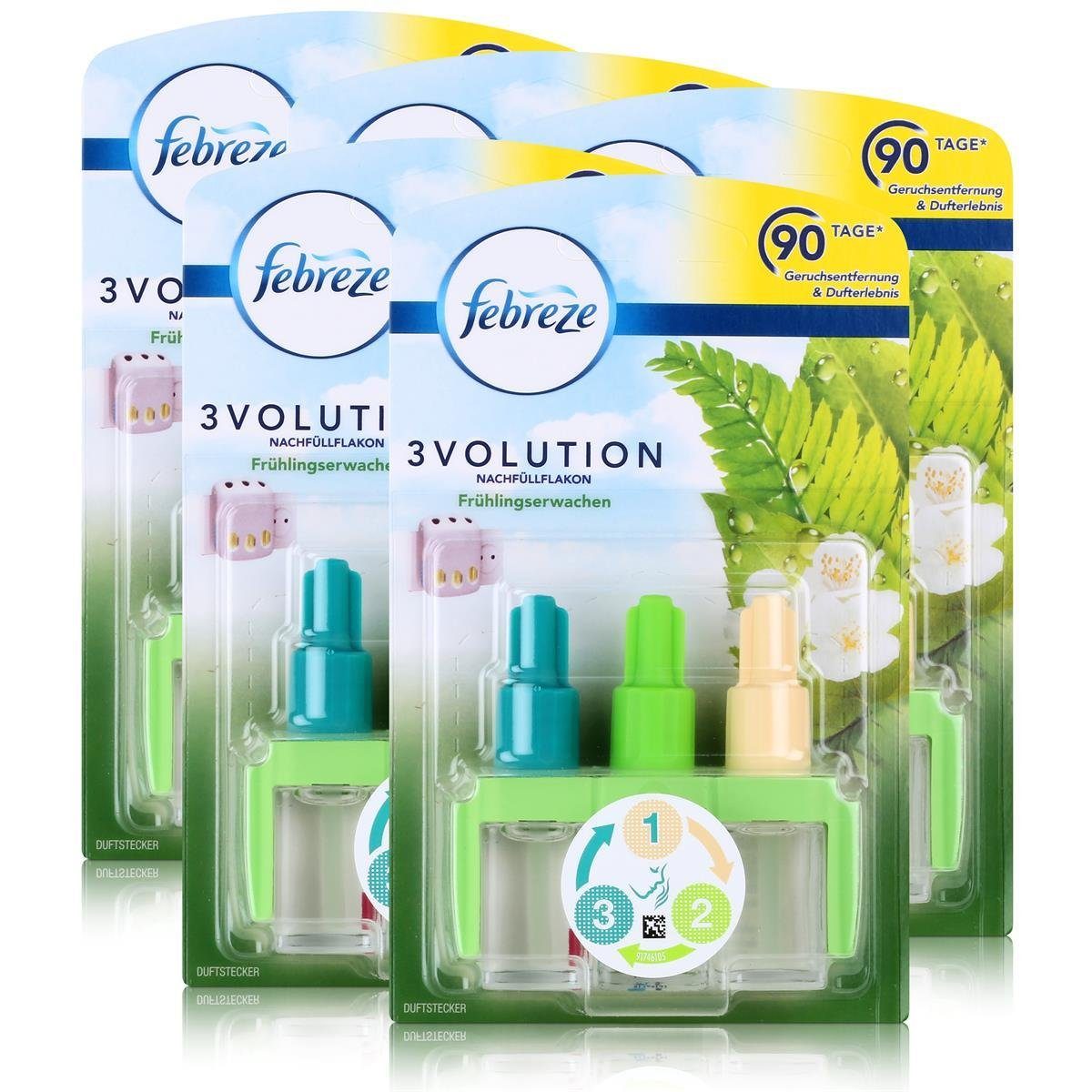 Febreze Raumduft Febreze 3Volution Duftstecker Nachfüllflakon Frühlingserwachen 20ml (5