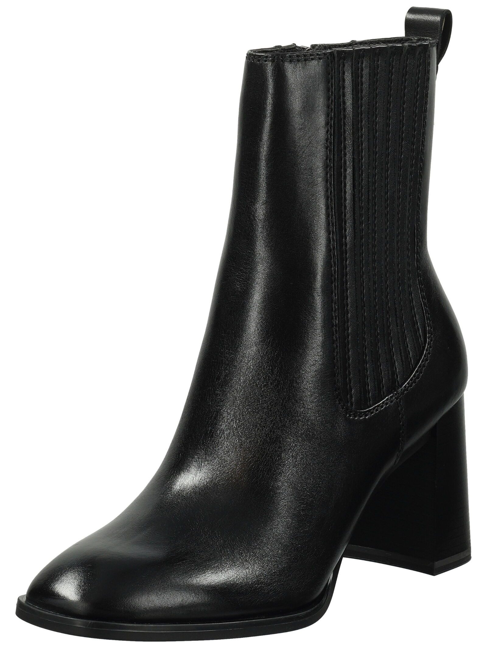 Stiefelette Lederimitat . High-Heel-Stiefelette