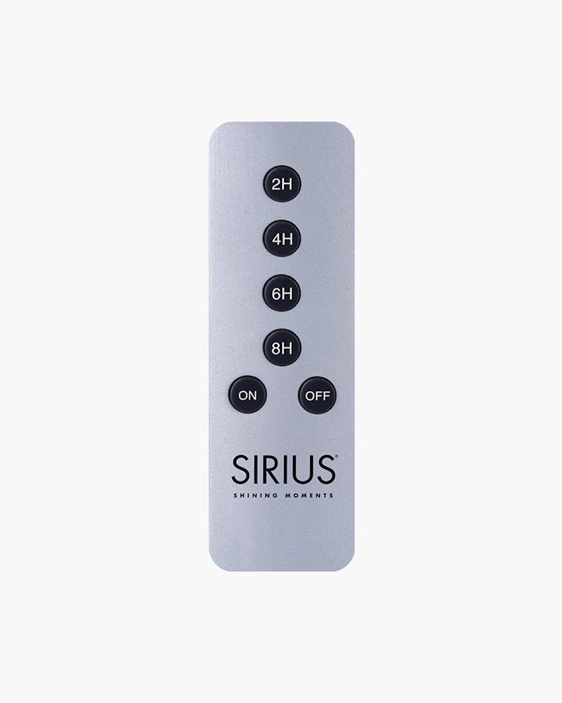 Aluminium Fernbedienung Sirius Sirius silber A/S LED-Lichterkette Home