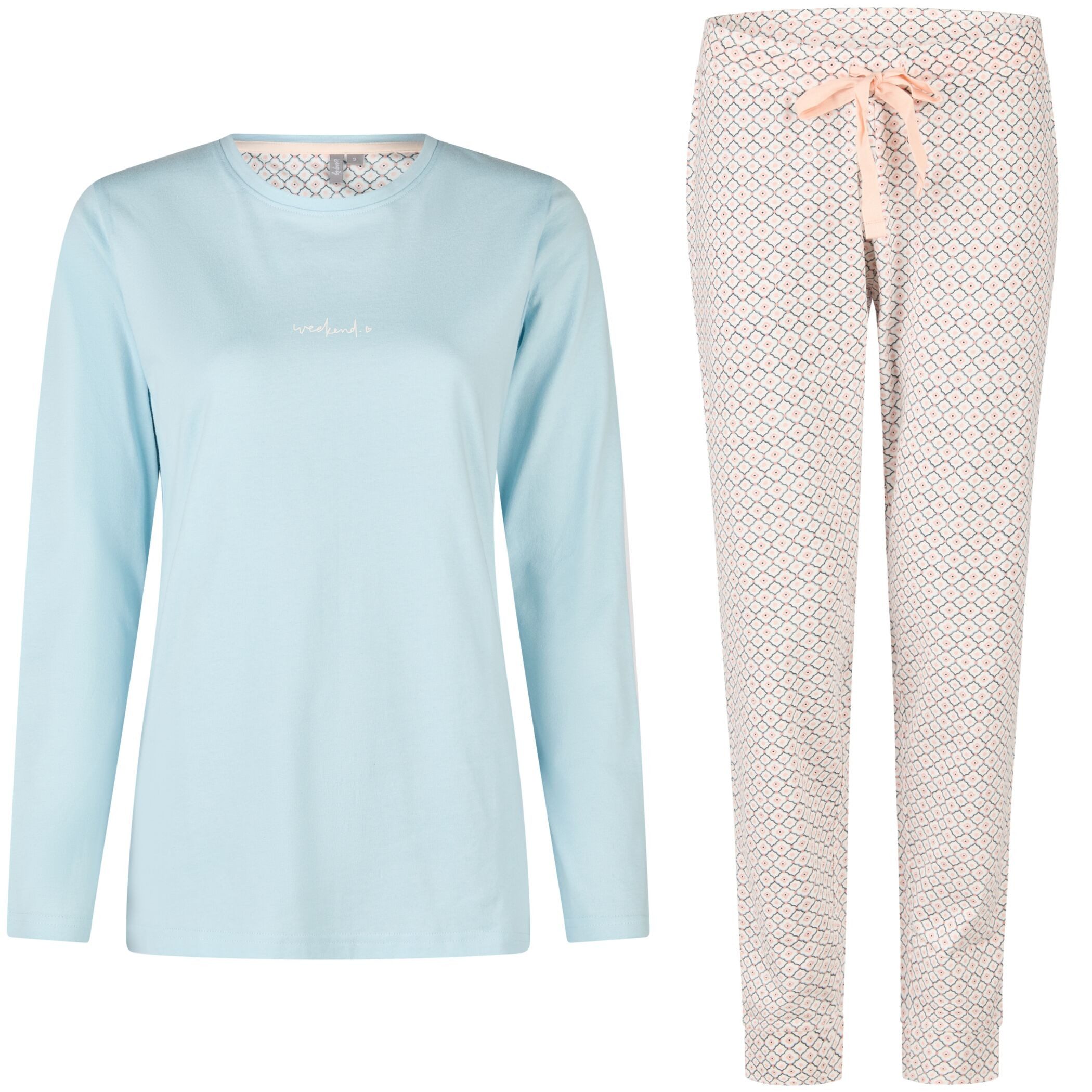 By Louise Schlafanzug by Louise Pyjama lang aus 100% Baumwolle – lang beque günstig online kaufen