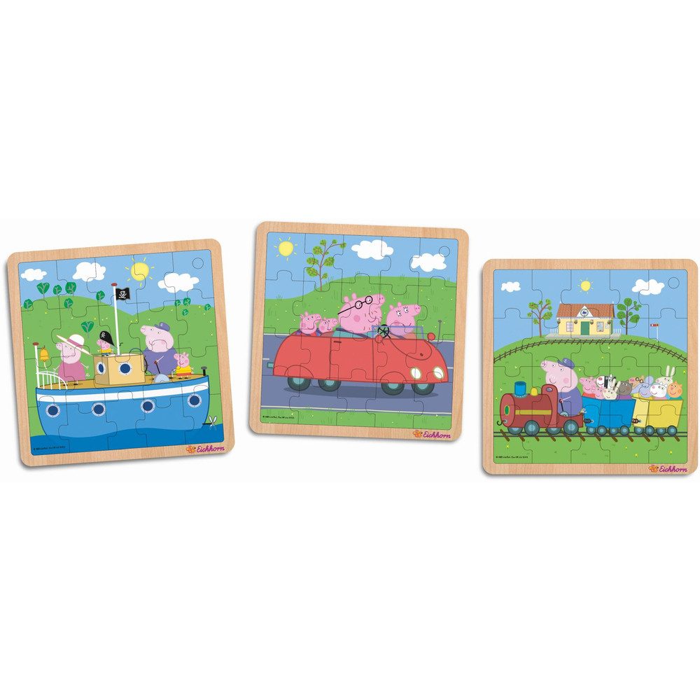 Eichhorn Puzzle Peppa Wutz - Einlegepuzzle - 1 Stück, Puzzleteile günstig online kaufen