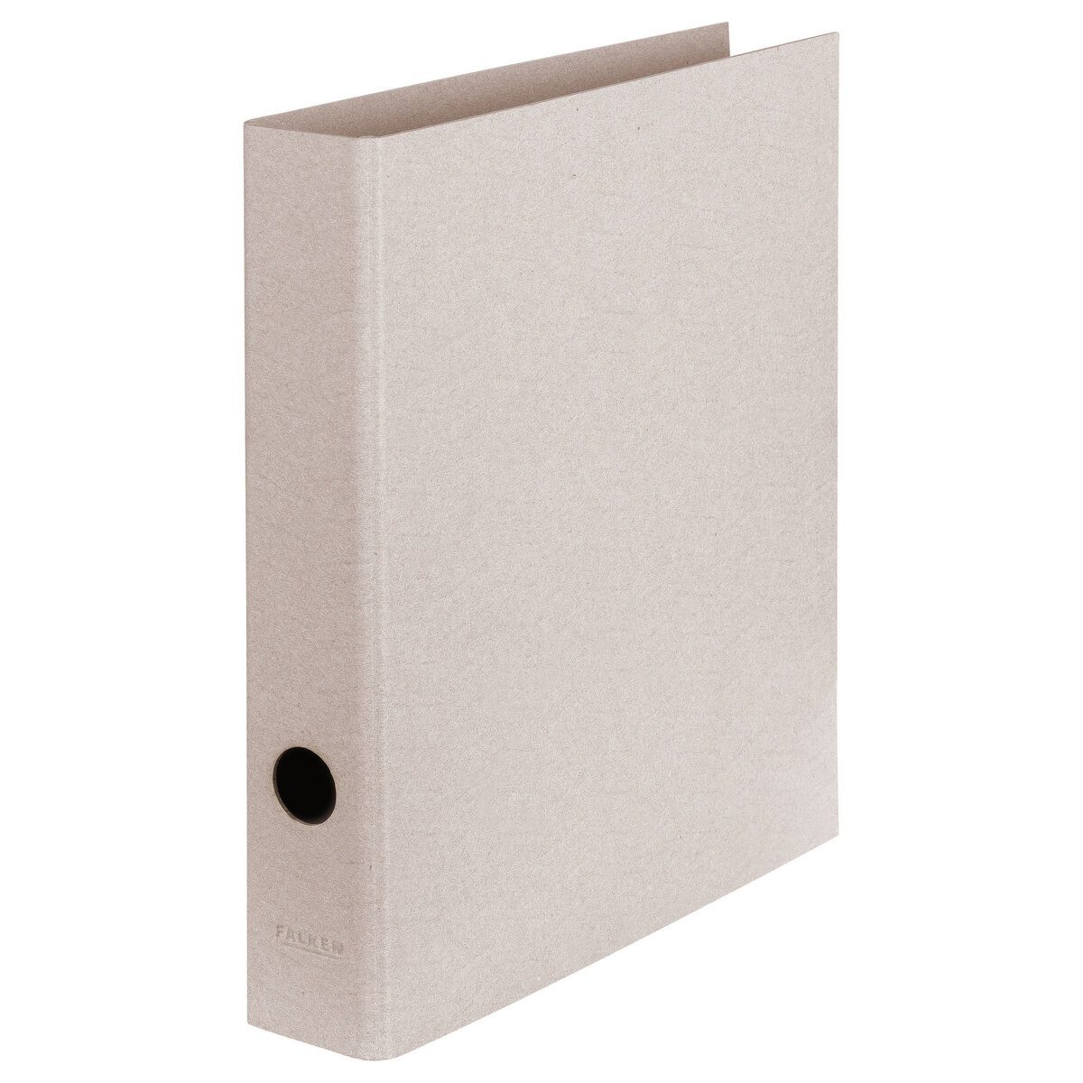 Falken Aktenordner Ordner Pure Raw - A4 5 cm grau.
