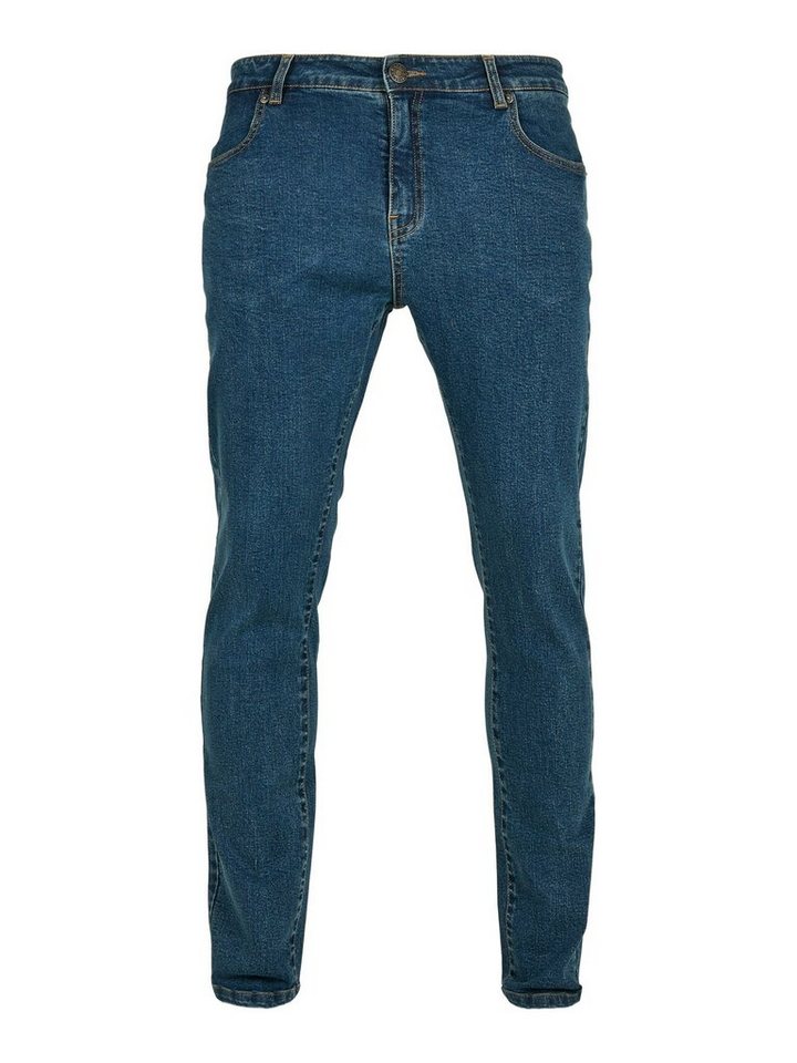 URBAN CLASSICS Skinny-fit-Jeans (1-tlg), Kontrastnähte