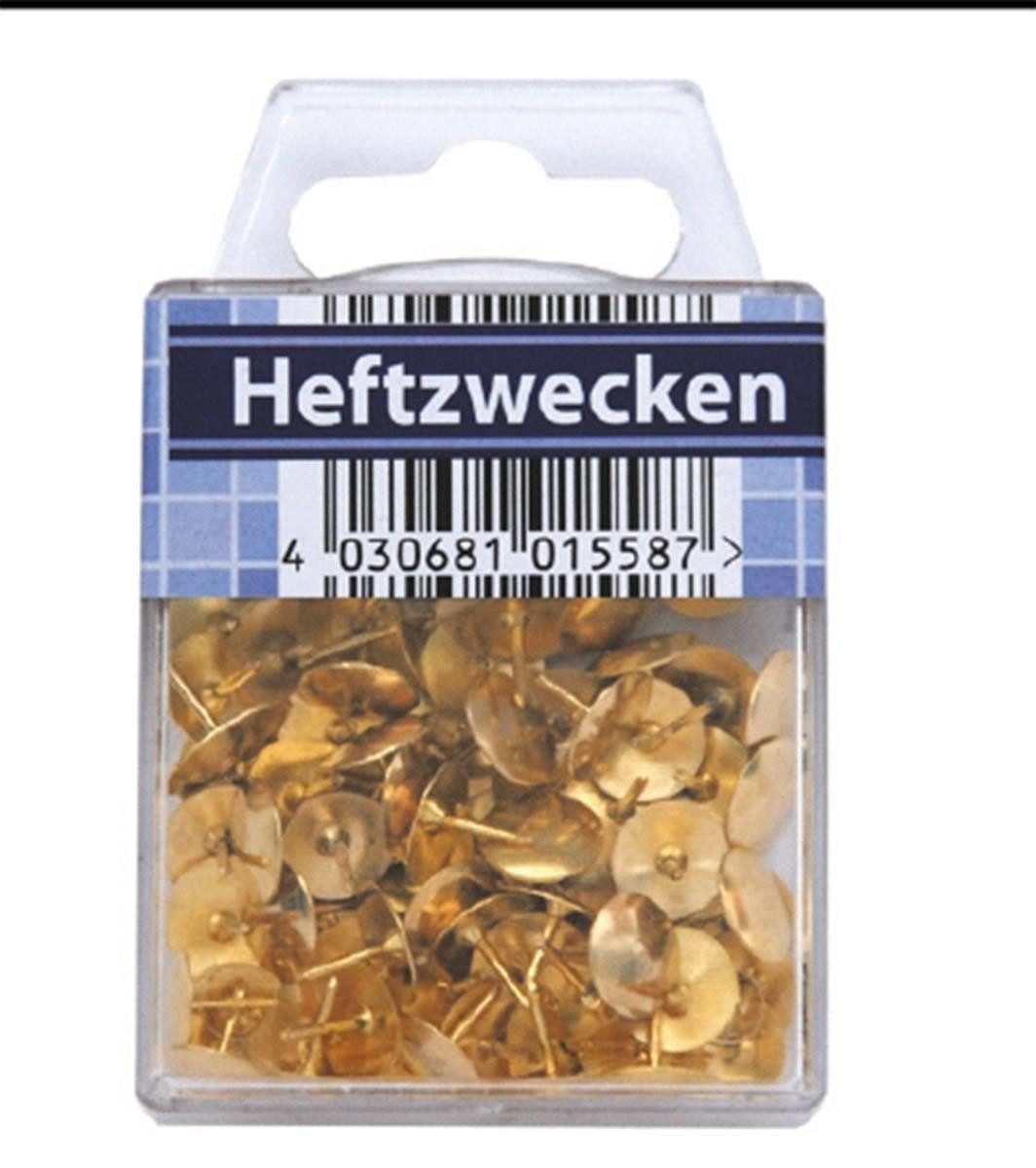 Heftzwecke Heftzwecken Silber 80 Stück Büronadeln, Heftzwecken Reißzwecken Bürobedarf Pinnwandnadeln Bastelzubehör Bürokl