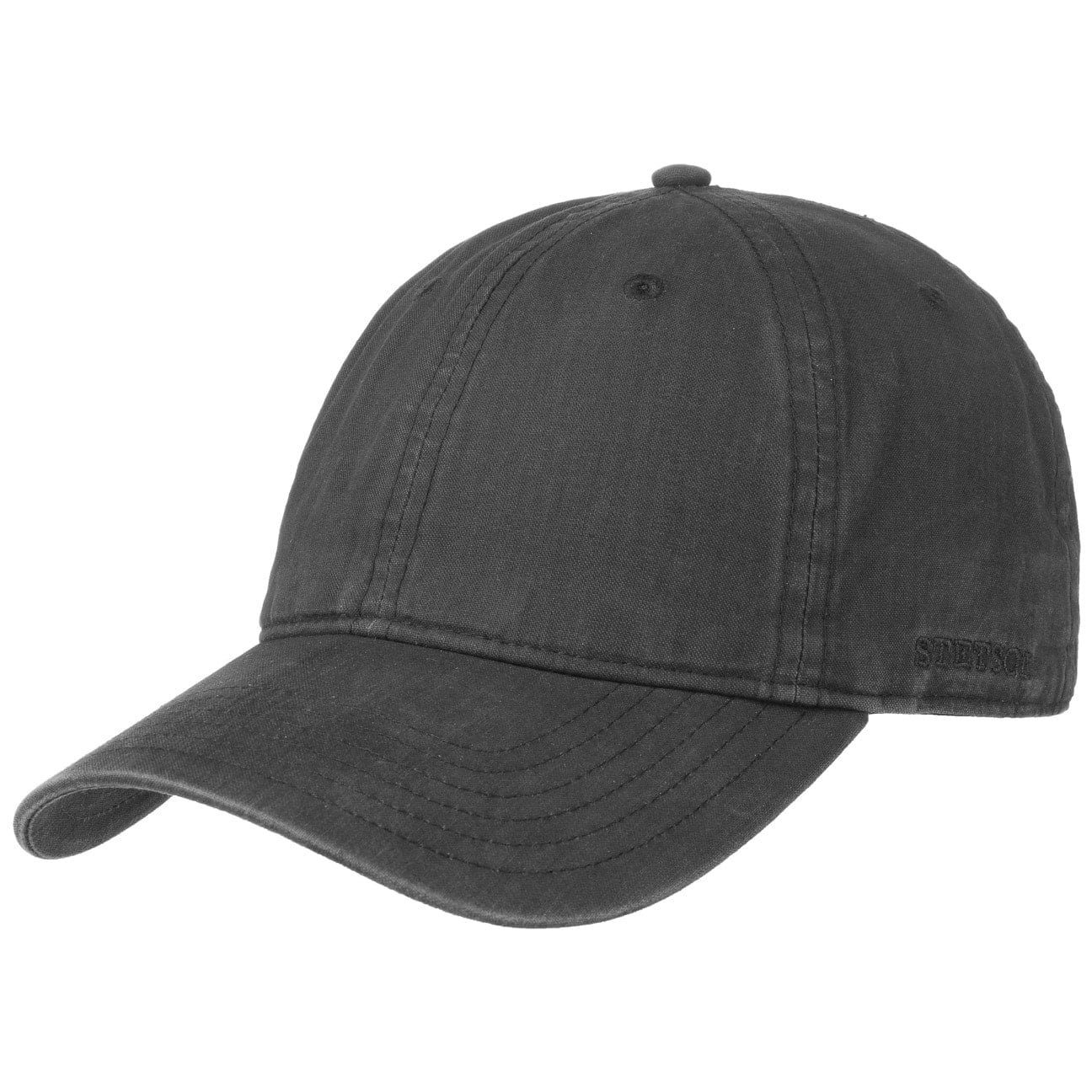 Stetson Baseball Cap (1-St) Baseballcap mit Schirm schwarz | Baseball Caps