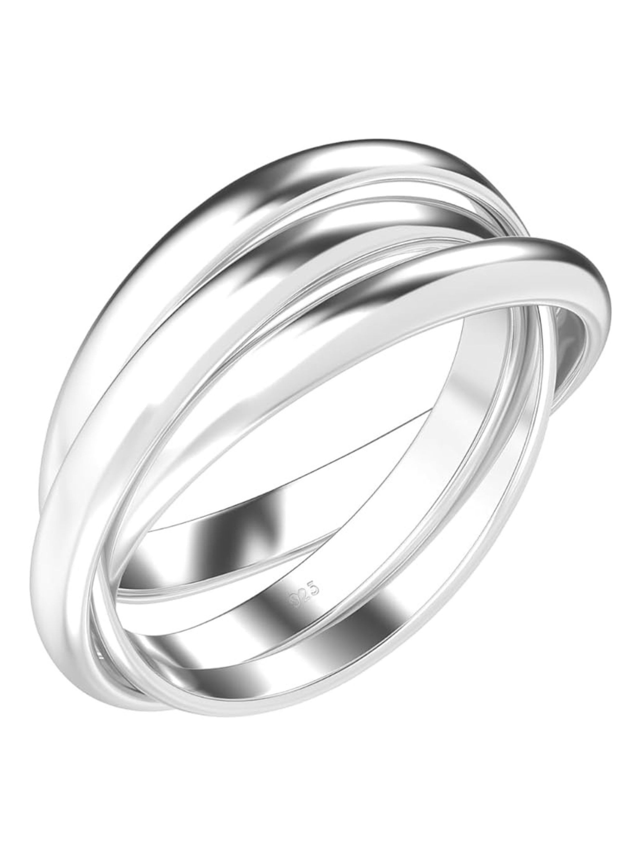Einzelstück Fingerring Anxiety Ring aus 925 Sterling Silber