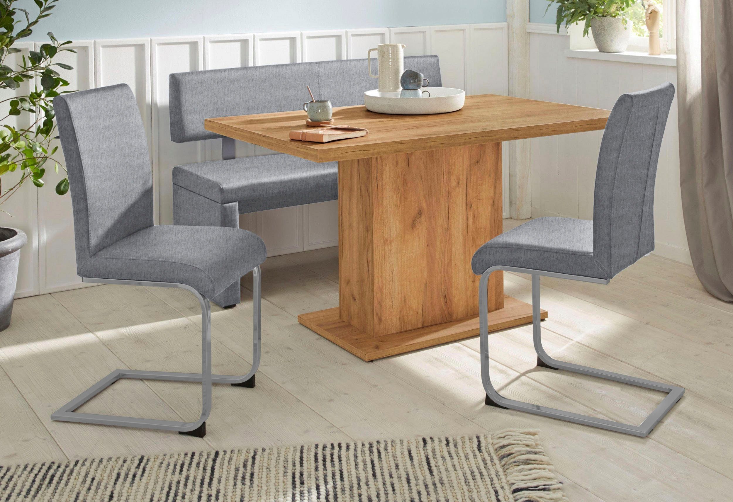 Home affaire Sitzbank "Charissa" mit Lehne, Breite 140, 160 oder 180 cm günstig online kaufen