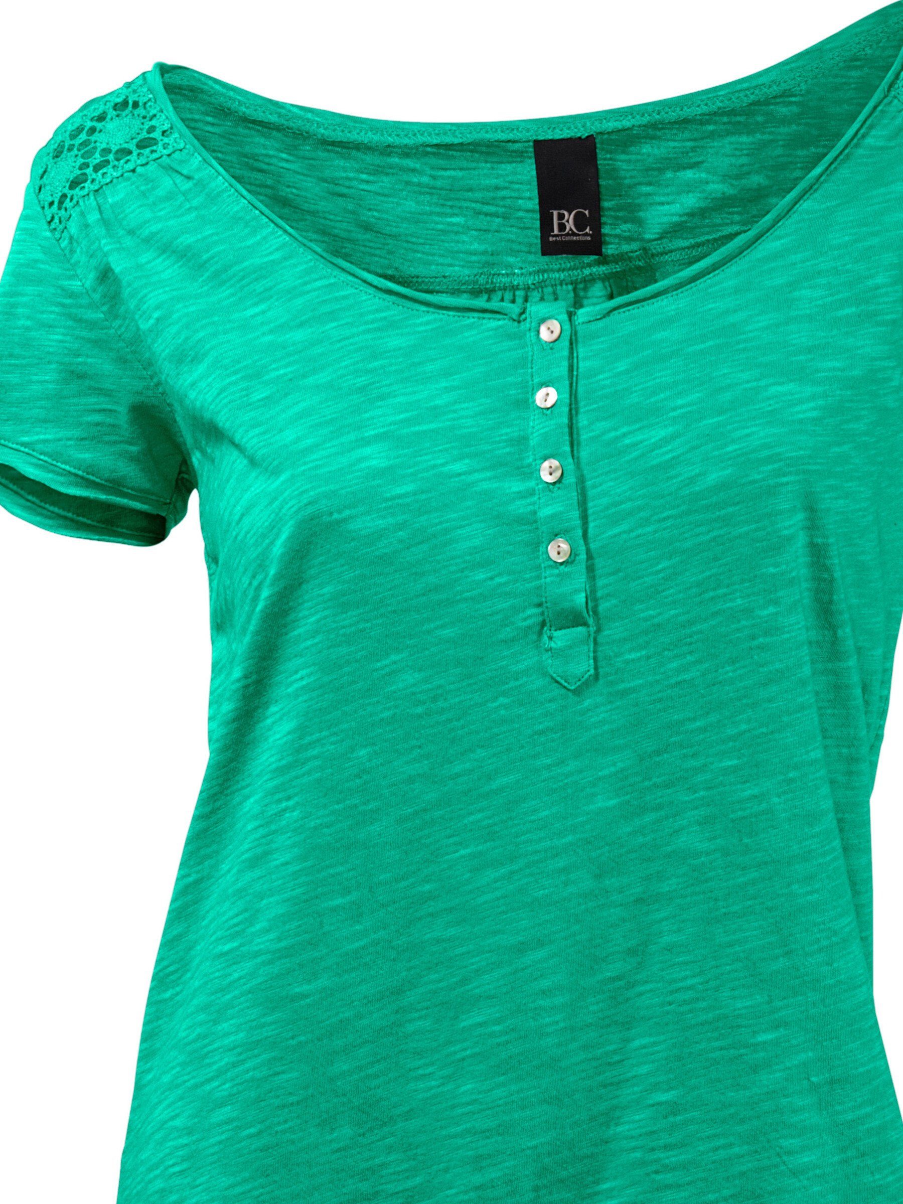 heine T-Shirt Rundhals-Shirt Kurzarm